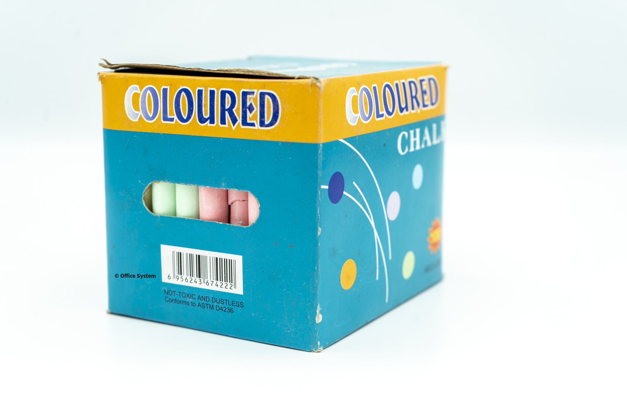 Craie couleur boite de 100pcs – Image 5