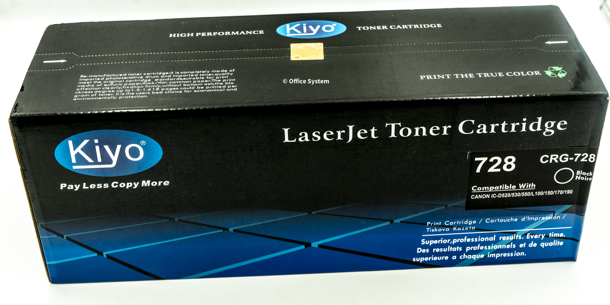 Cartouche laserjet Kiyo CRG-728 noir – Image 4