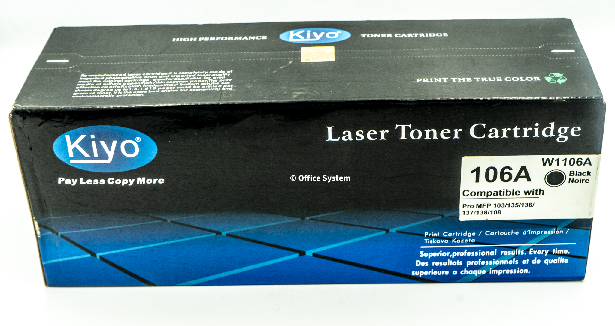 Cartouche laserjet Kiyo W1106A 106A noir Pro – Image 3