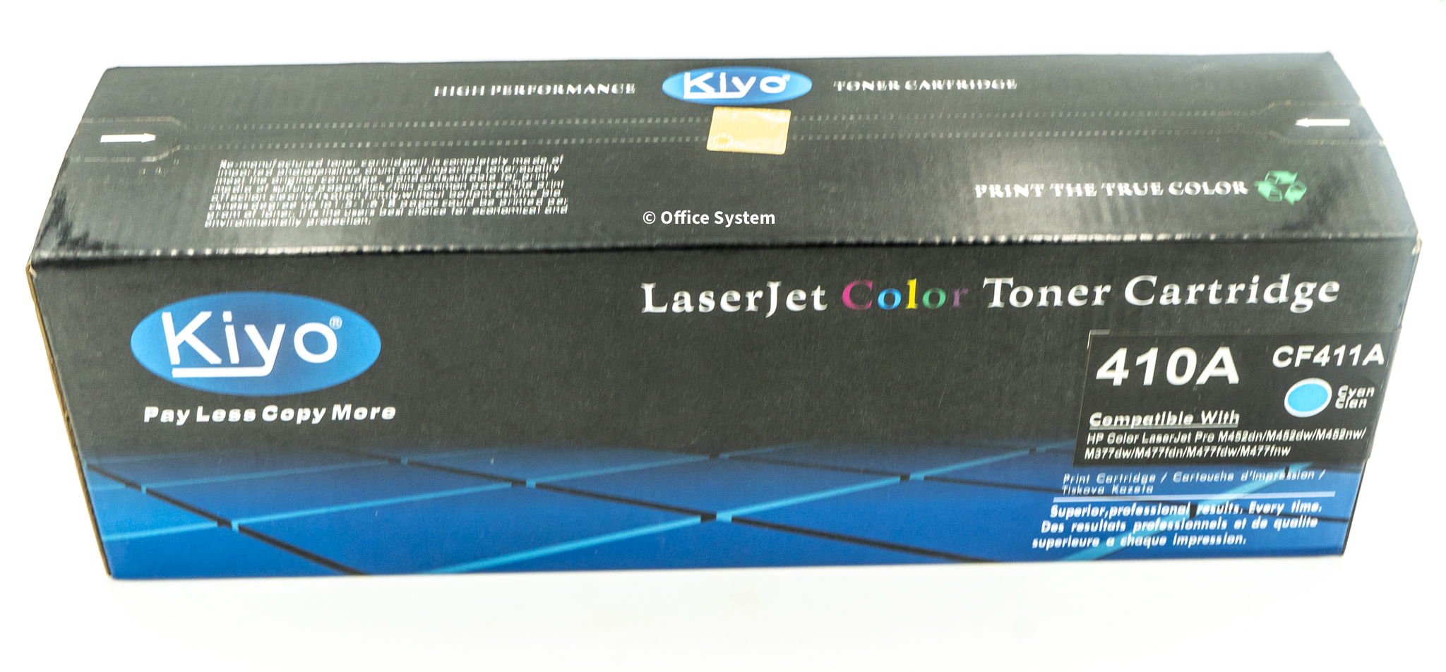 Cartouche laserjet Kiyo CF411A bleu 410A Pro – Image 3