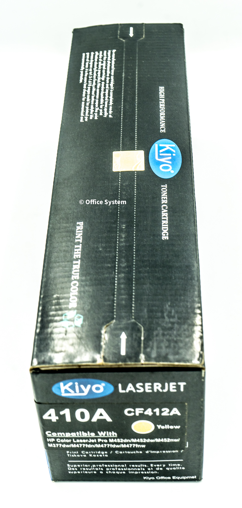 Cartouche laserjet Kiyo CF412A jaune 410A Pro M452dn/M452dw M452nw/M377dw/M477fdn/M477fdw/M477fnw – Image 2