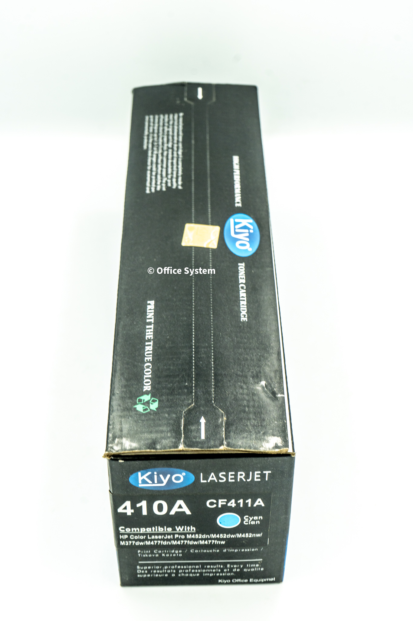 Cartouche laserjet Kiyo CF411A bleu 410A Pro – Image 2