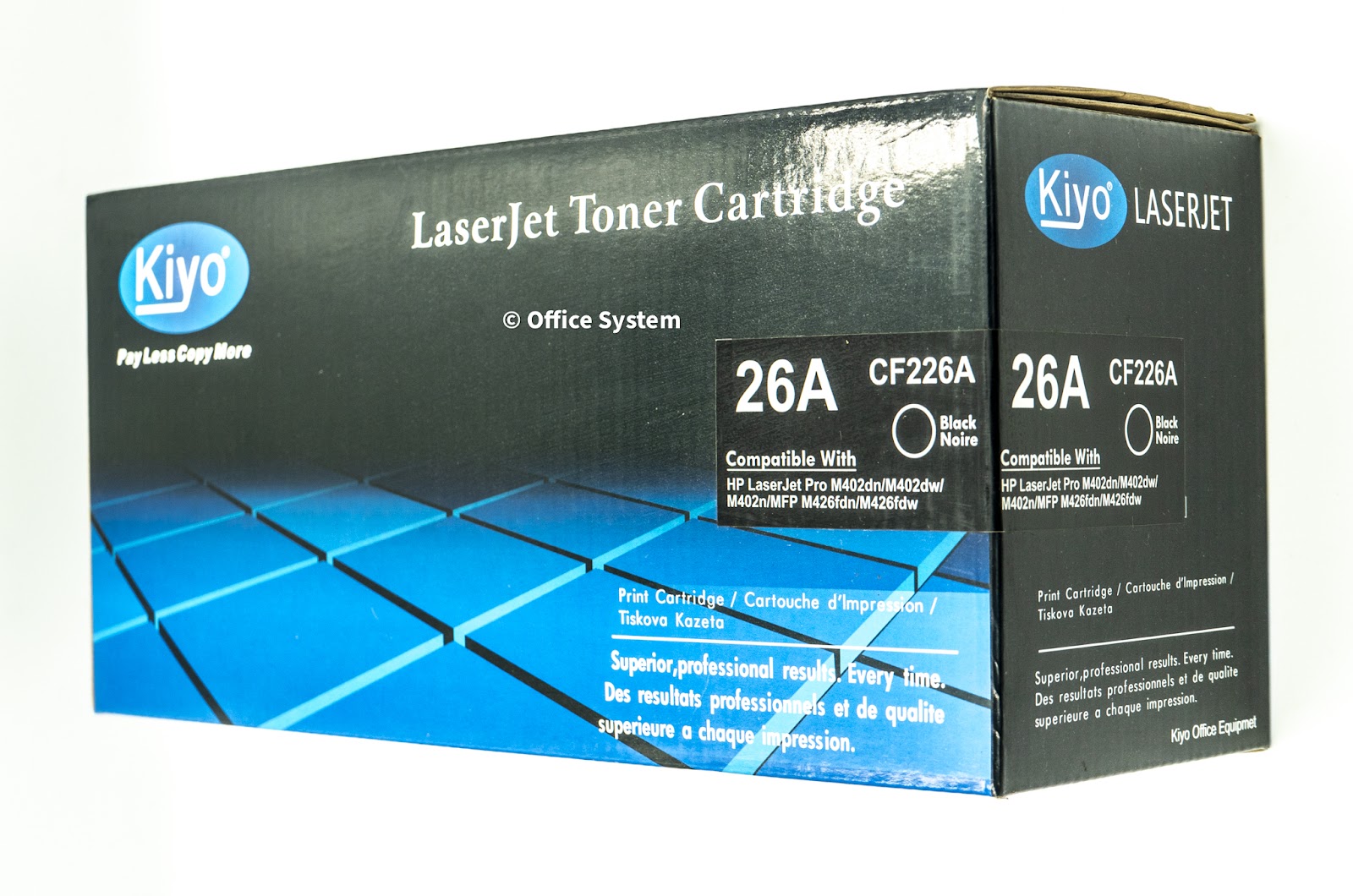 Cartouche laserjet Kiyo CF226A 26A noir M402dn/M402dw/M402n/MFP M426fdn/M426fdw
