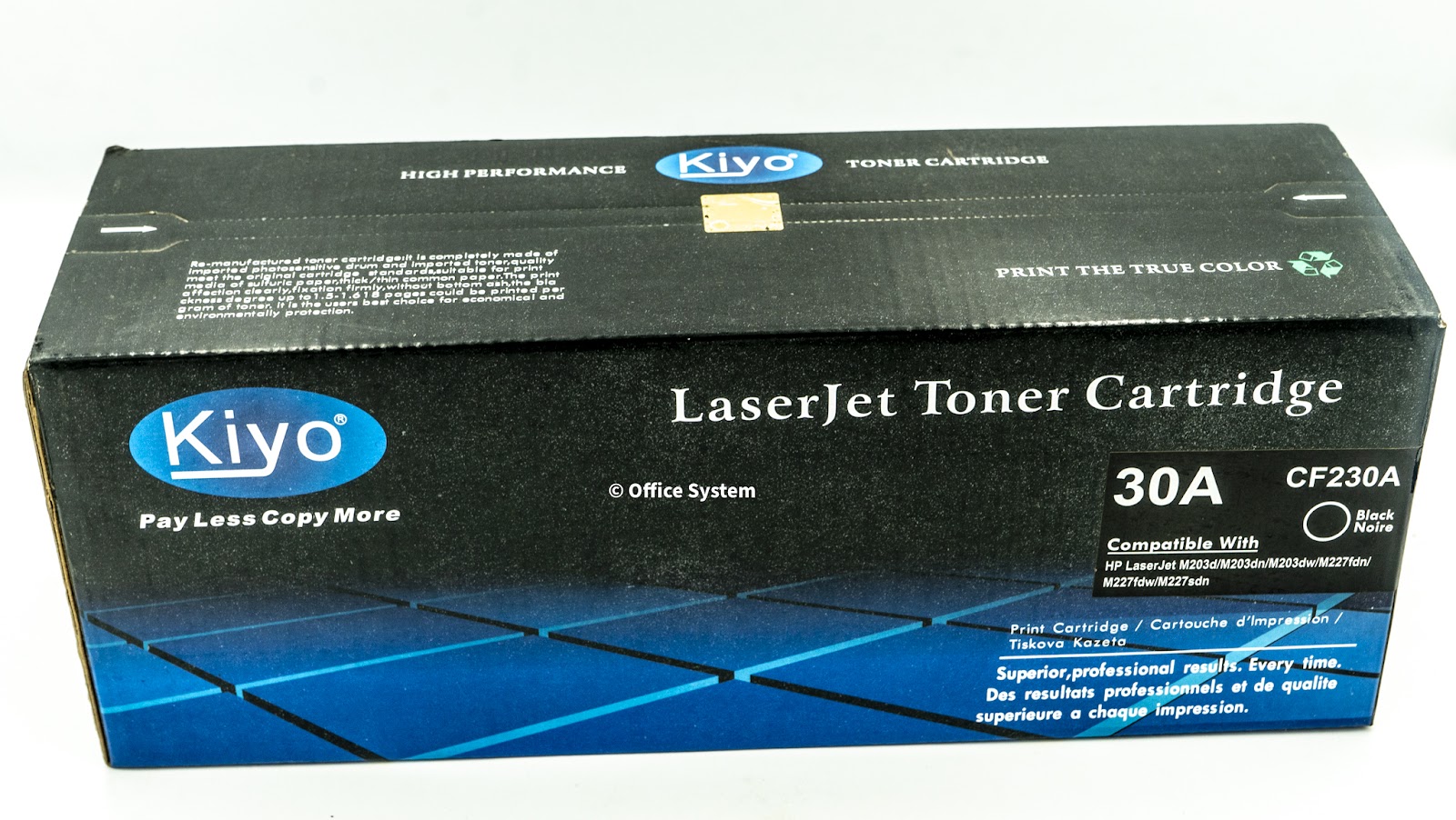 Cartouche laserjet Kiyo CF230A 30A noir