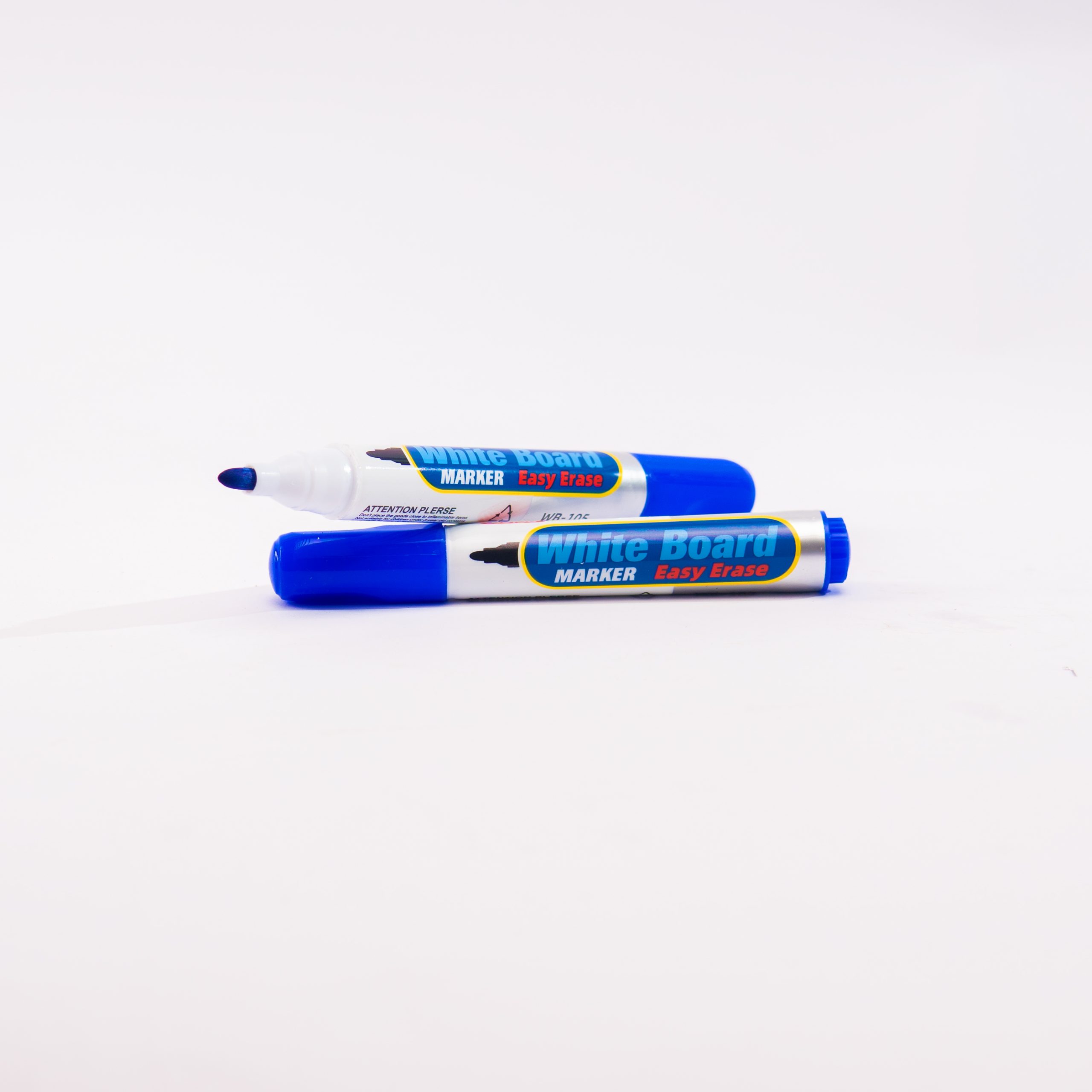 Marqueur tableau blanc Weibo WB 105 10 pcs bleu – Image 4