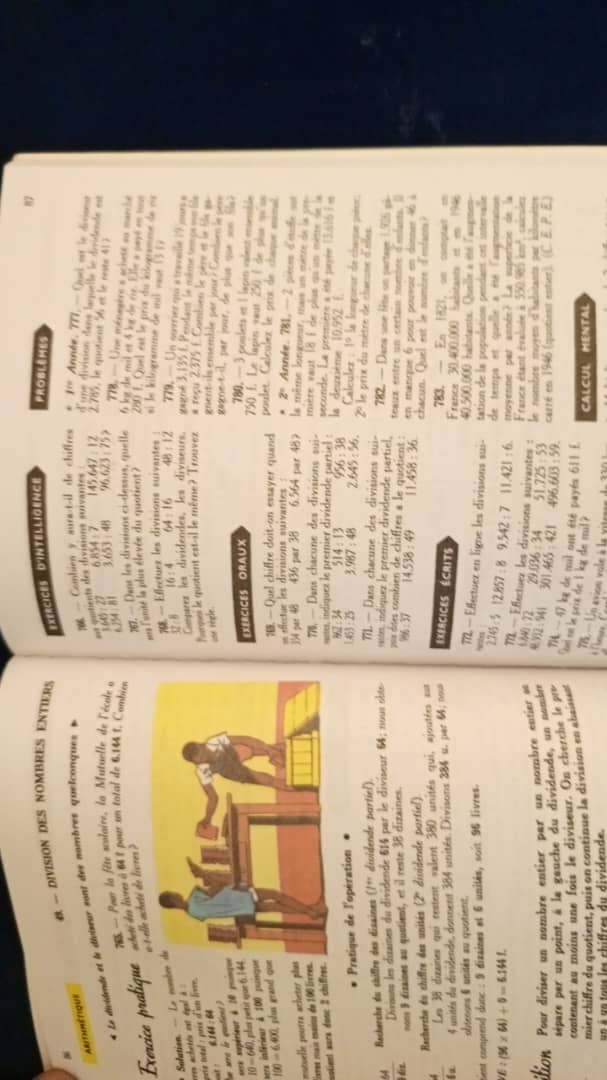 CALCUL Cours Moyen J.AURIOL et M.SEGUIER Classiques Hachette 224 pages – Image 2