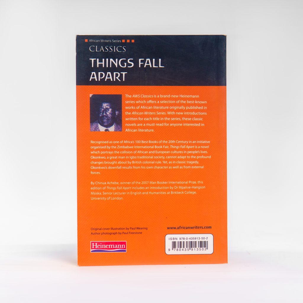 THINGS FALL APART Chinua Achebe African Writers Series 167 pages ...