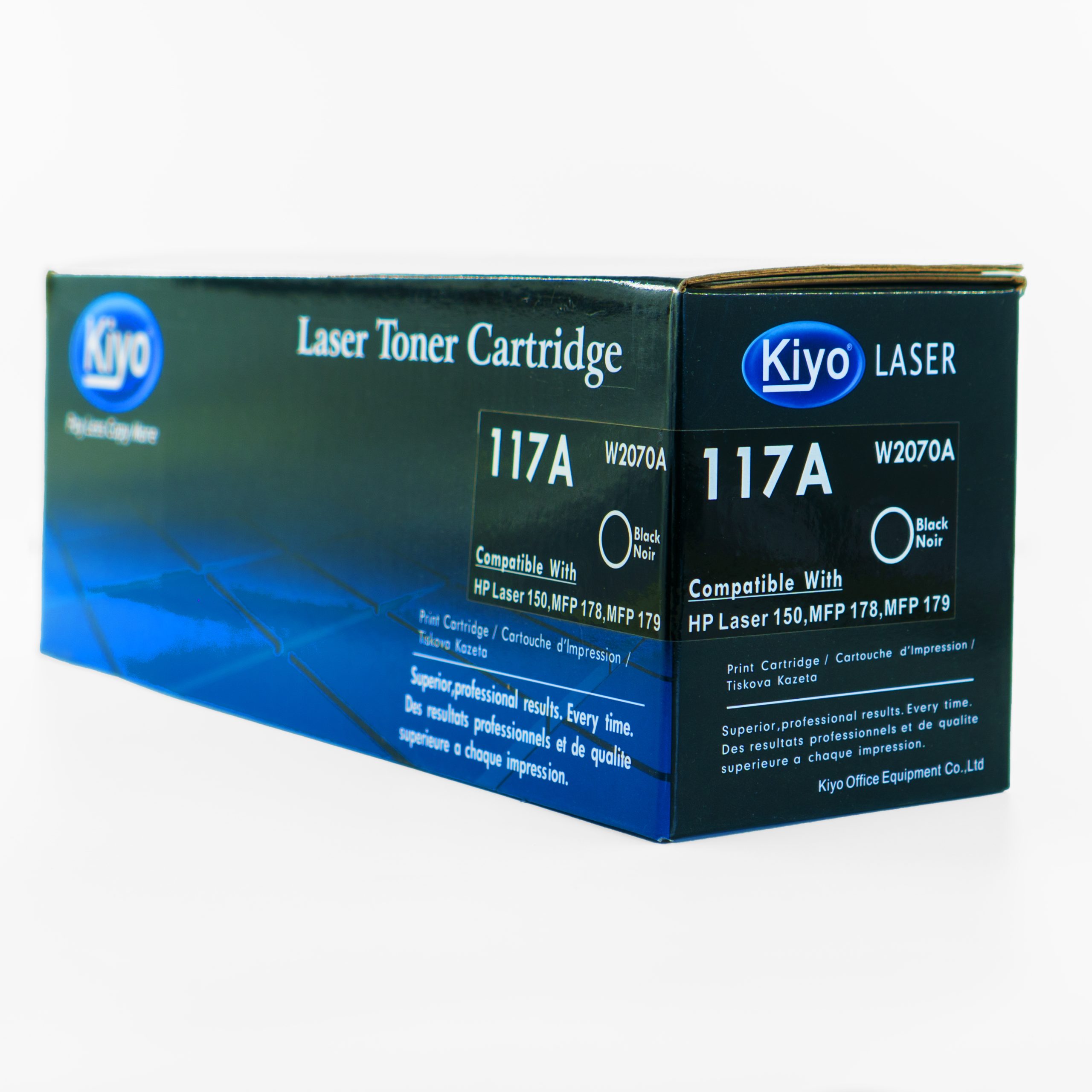 Cartouche Laser Toner 117A noir et couleur KIYO – Image 3