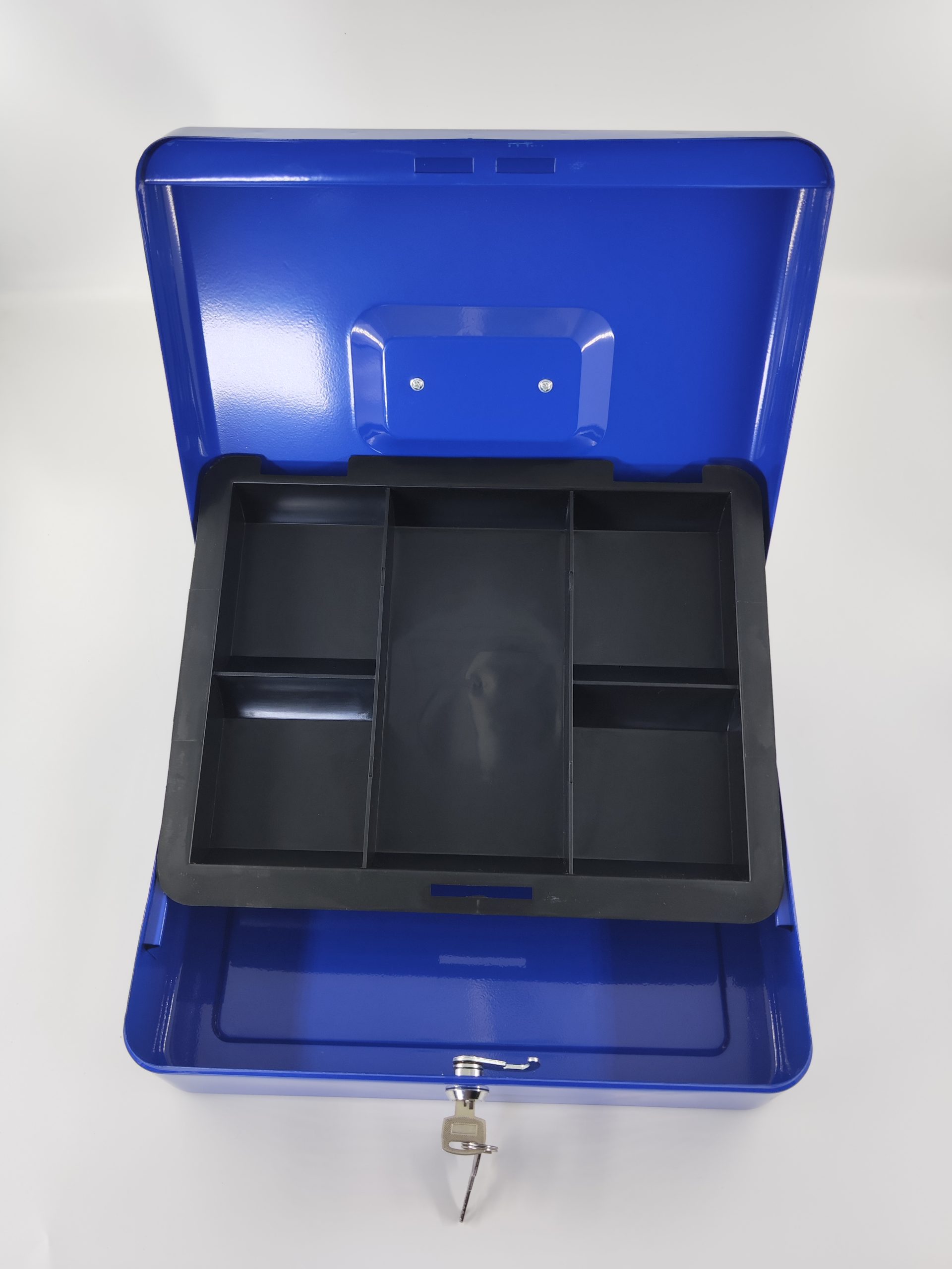 Caisse à monnaie métallique DL Office 200x160x90mm DL 9002 – Image 6