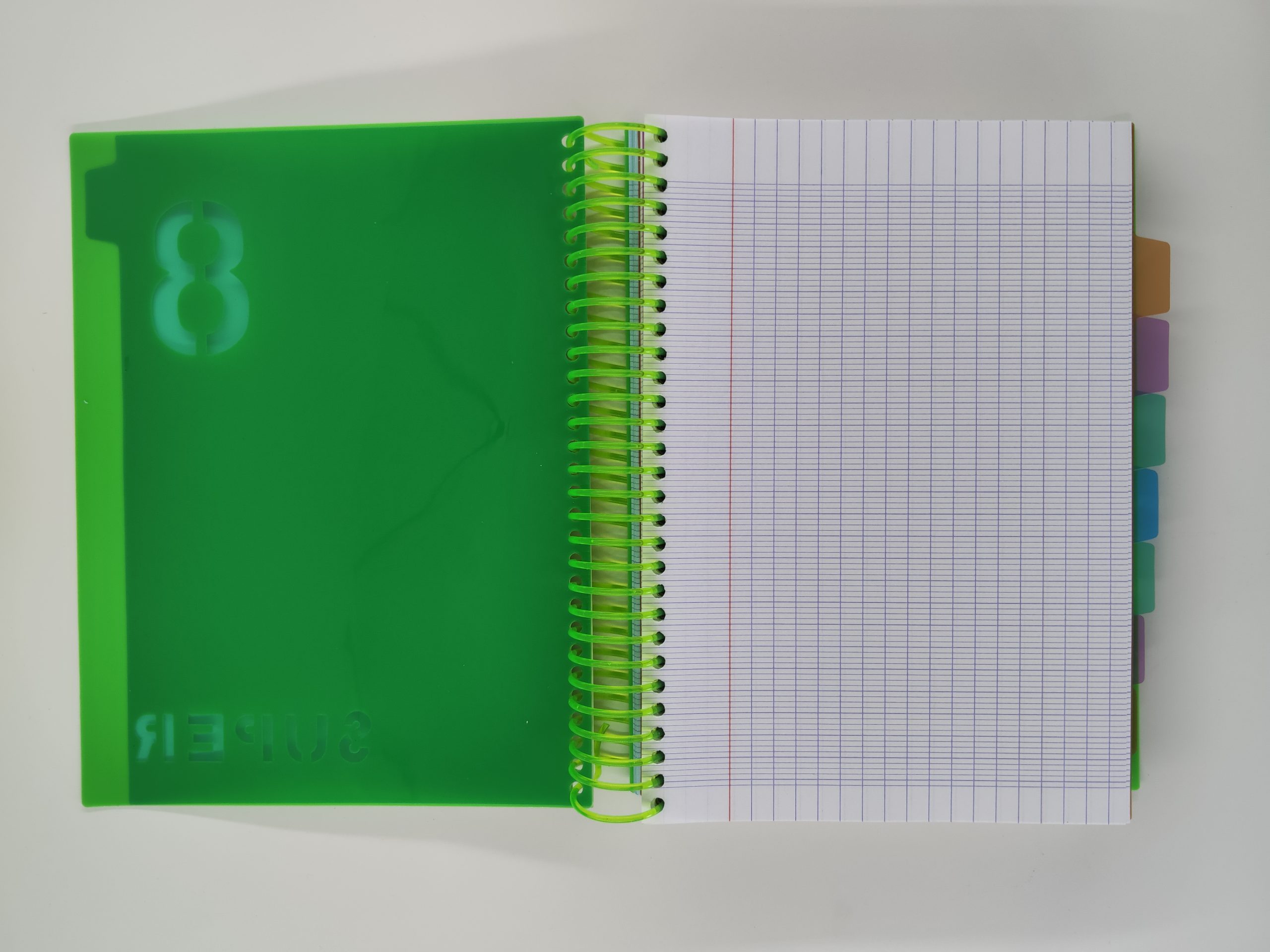 Cahier en spirale pp 500p B5 SUPER 8 sujets – Image 6
