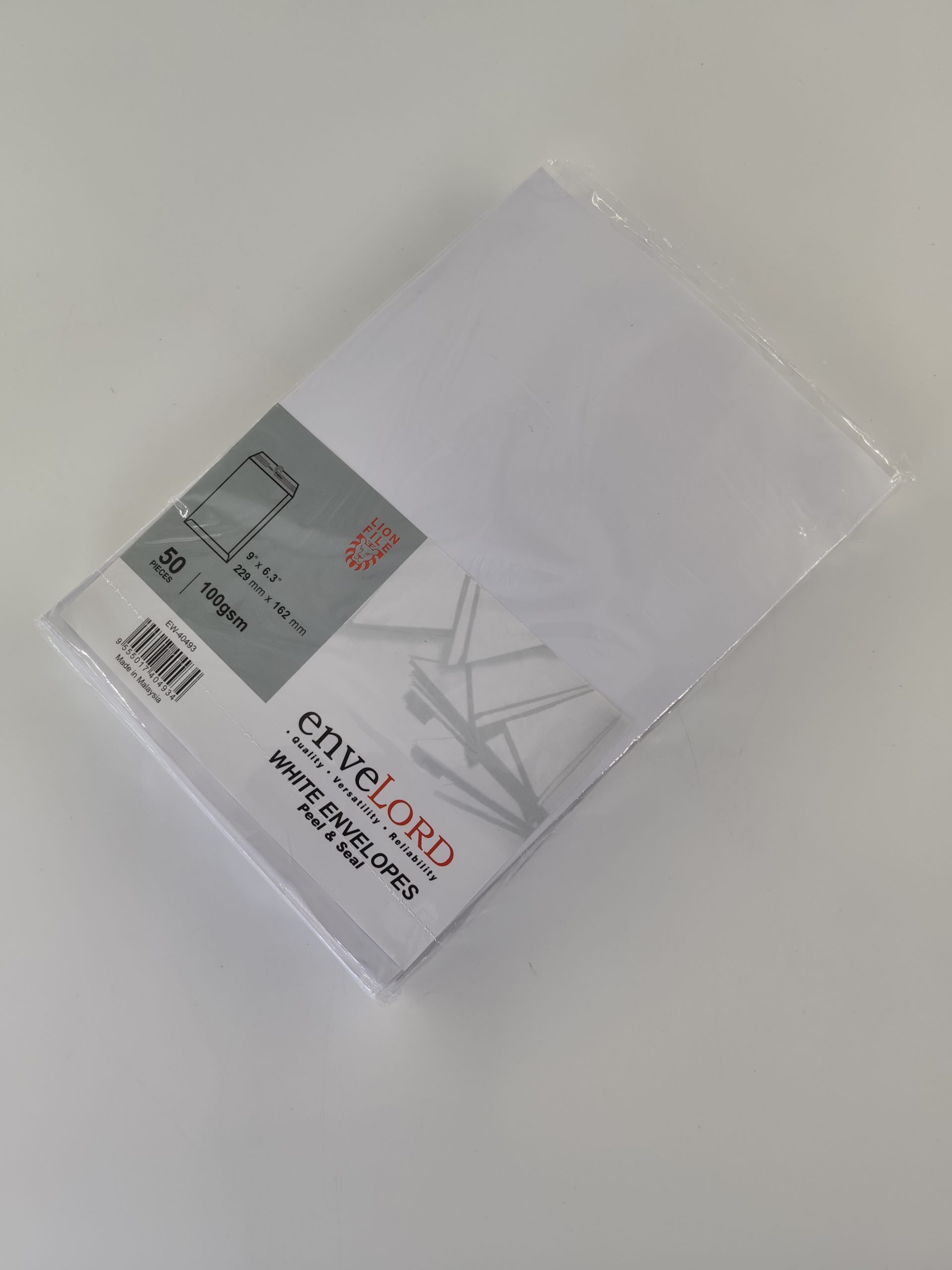 Pochette BLANCHE A5 ENVELORD 100gsm auto collant 50 pièces – Image 2