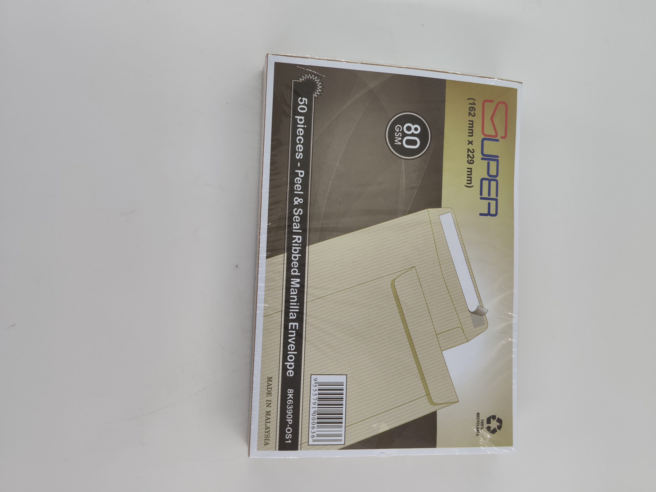 Pochette kraft A5 SUPER 80gsm auto collant 50 pièces – Image 4