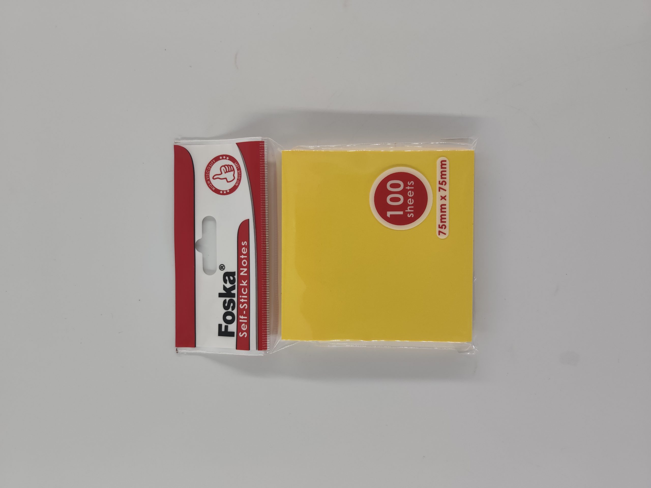 Papier auto collant Post it Jaune G3030-1 75x75mm 100 feuilles FOSKA – Image 7
