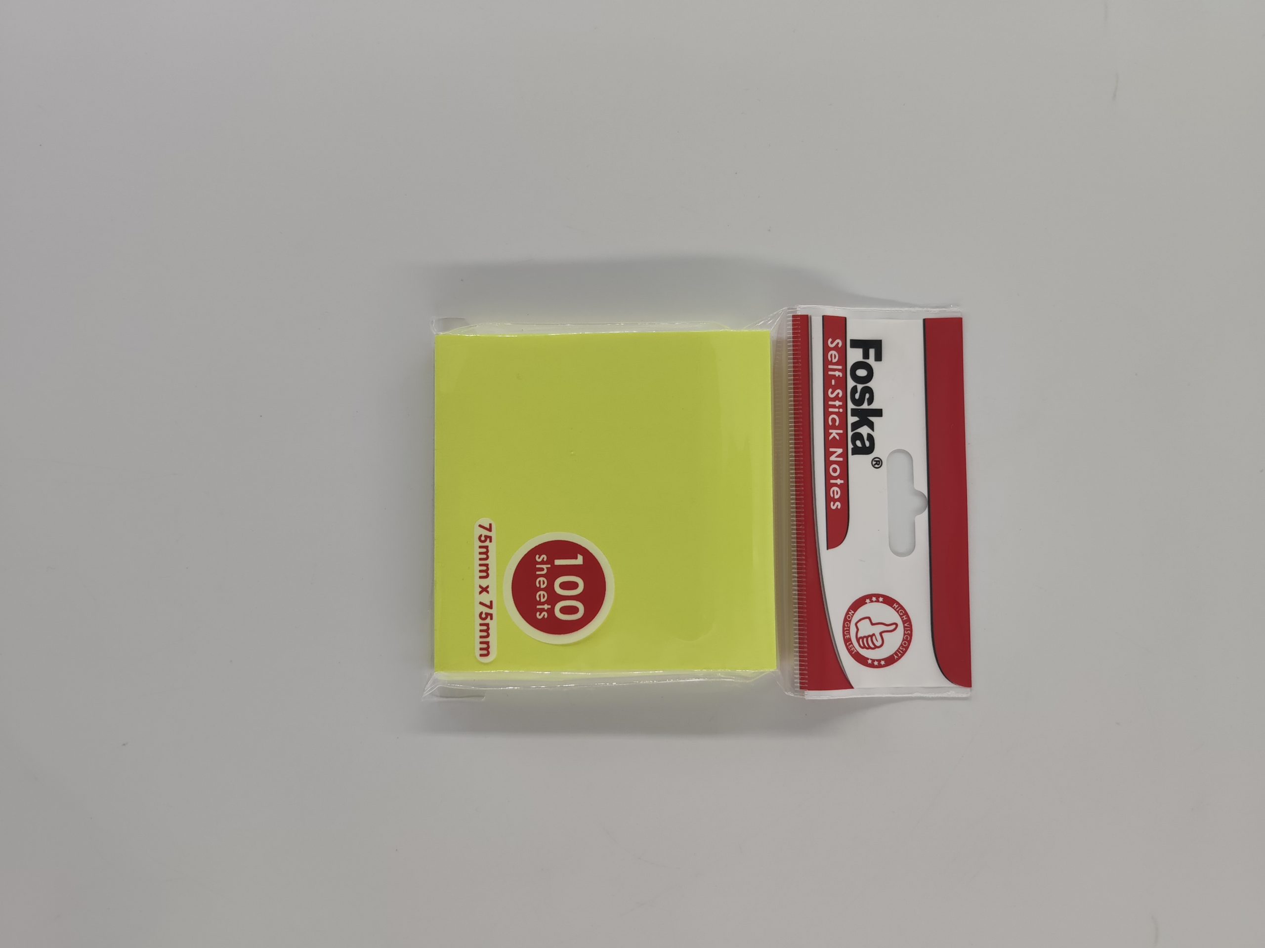 Papier auto collant Post it Jaune G3030-1 75x75mm 100 feuilles FOSKA – Image 3