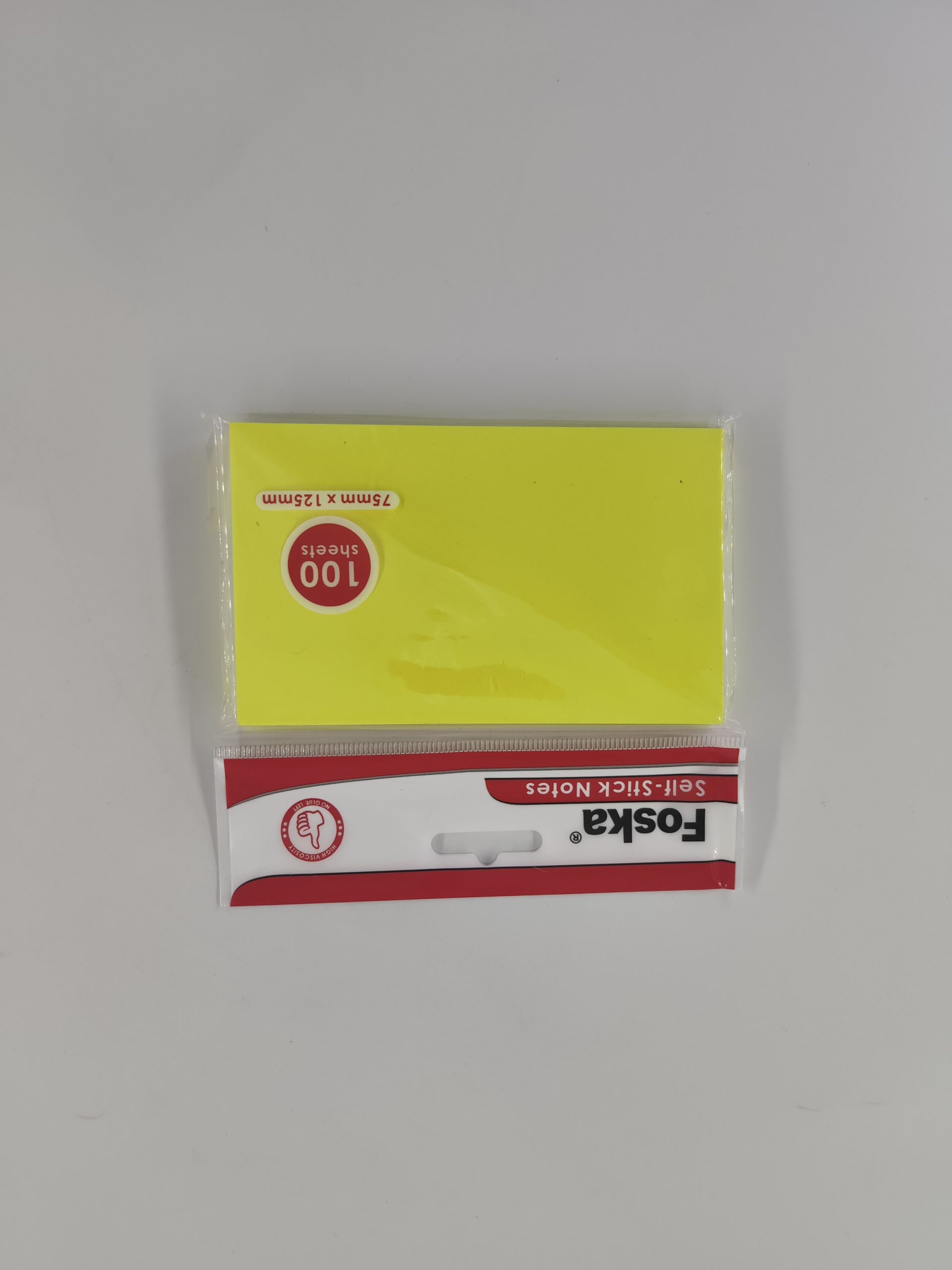 Papier auto collant Post it Jaune G3050-1 75x125mm 100 feuilles FOSKA – Image 6