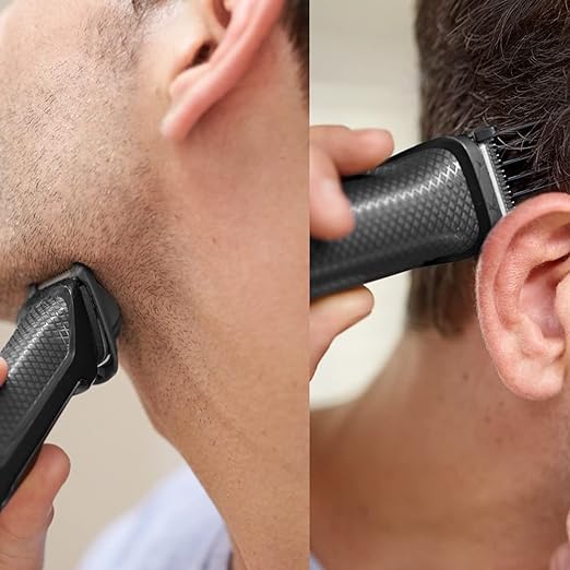 Tondeuse à Cheveux/Rasoir Philips Noir sans fil rechargeable – Image 4