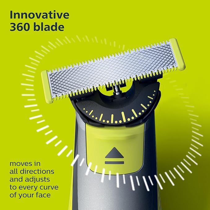 Rasoir et tondeuse électrique Philips OneBlade Pro 360 hybride Visage + Corps – Image 4