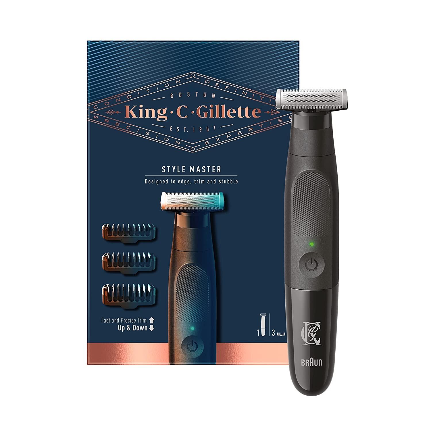 Tondeuse pour barbe King C. Gilette Style Master sans fil rechargeable – Image 2