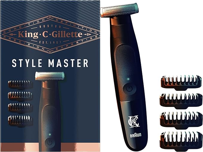 Tondeuse pour barbe King C. Gilette Style Master sans fil rechargeable – Image 5