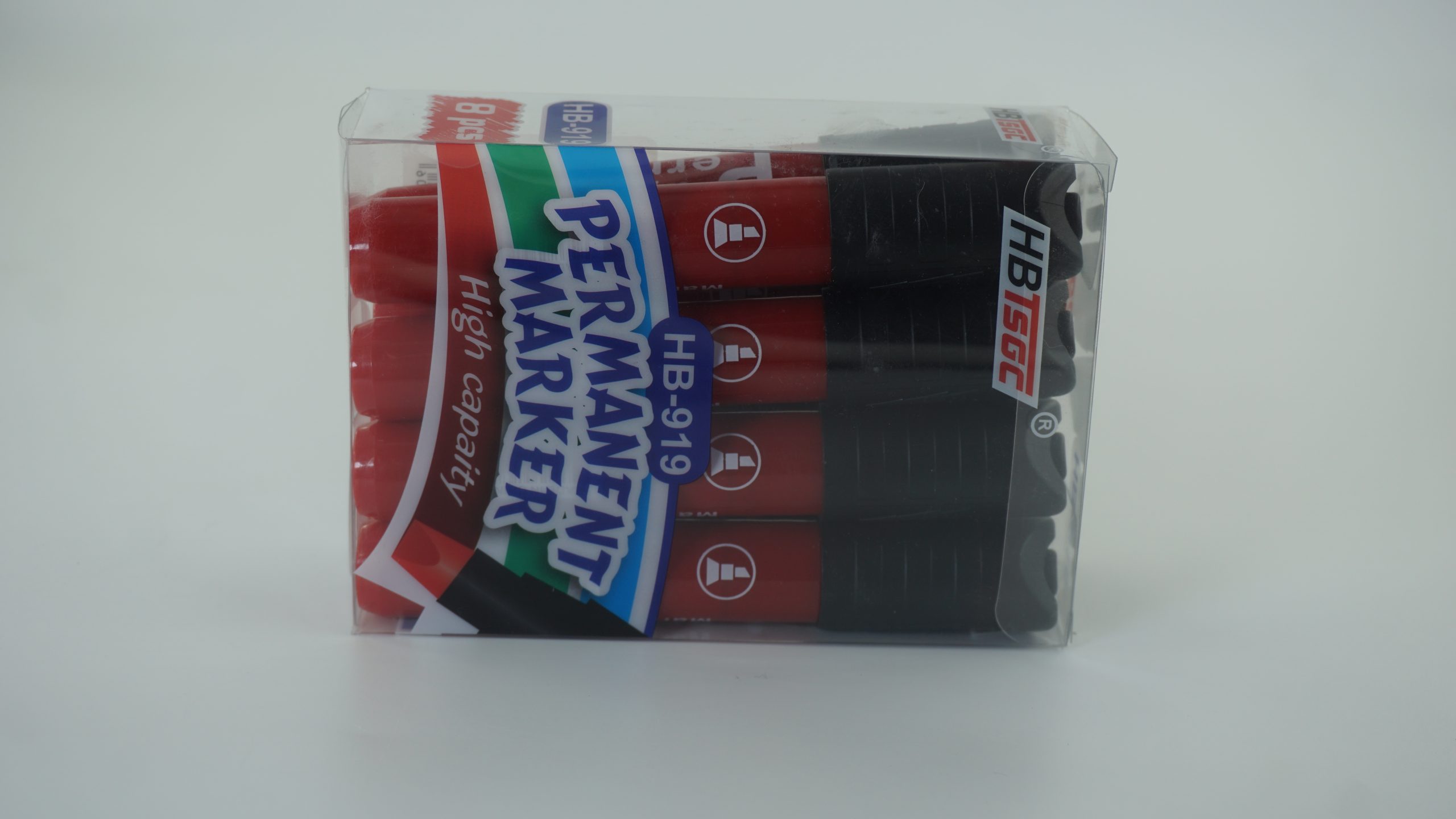 Marqueur Permanent HBTSGC HB- 919 boite de 8 Pieces – Image 11