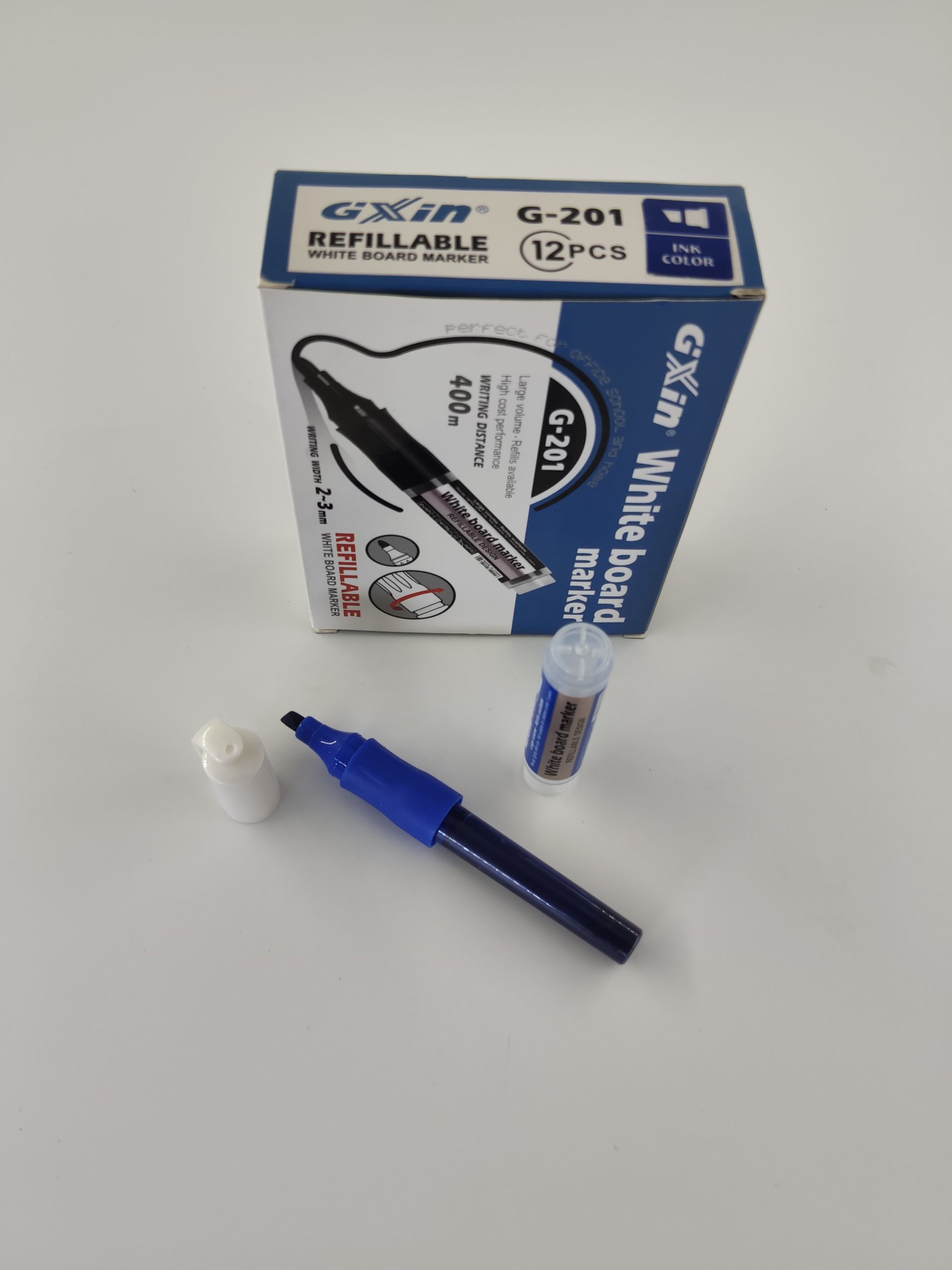 Marqueur Tableau Blanc GXIN G-201 Boite de 12pieces – Image 9