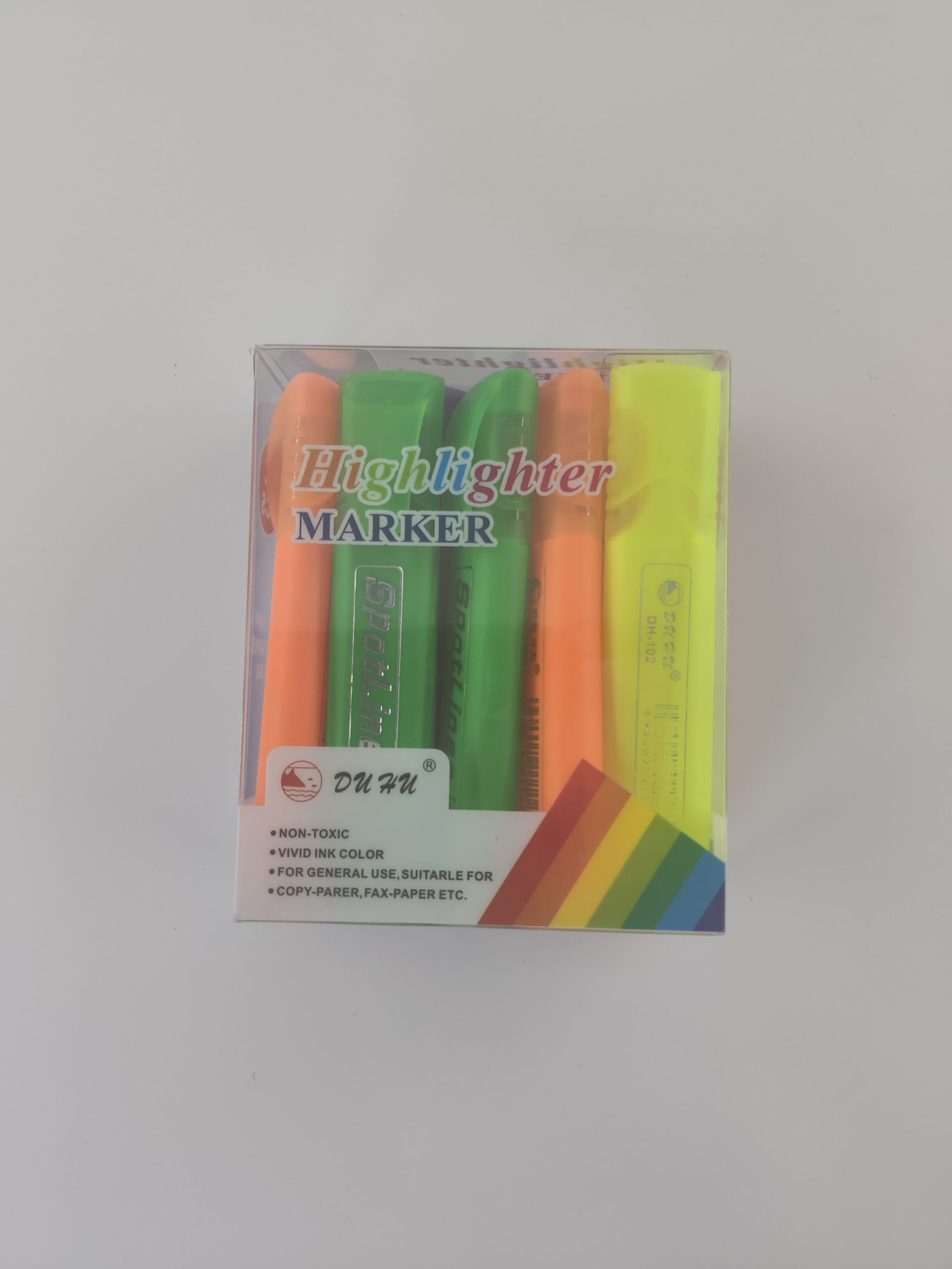 Marqueur Surligneur DNHN DG-102 boite de 12 pièces