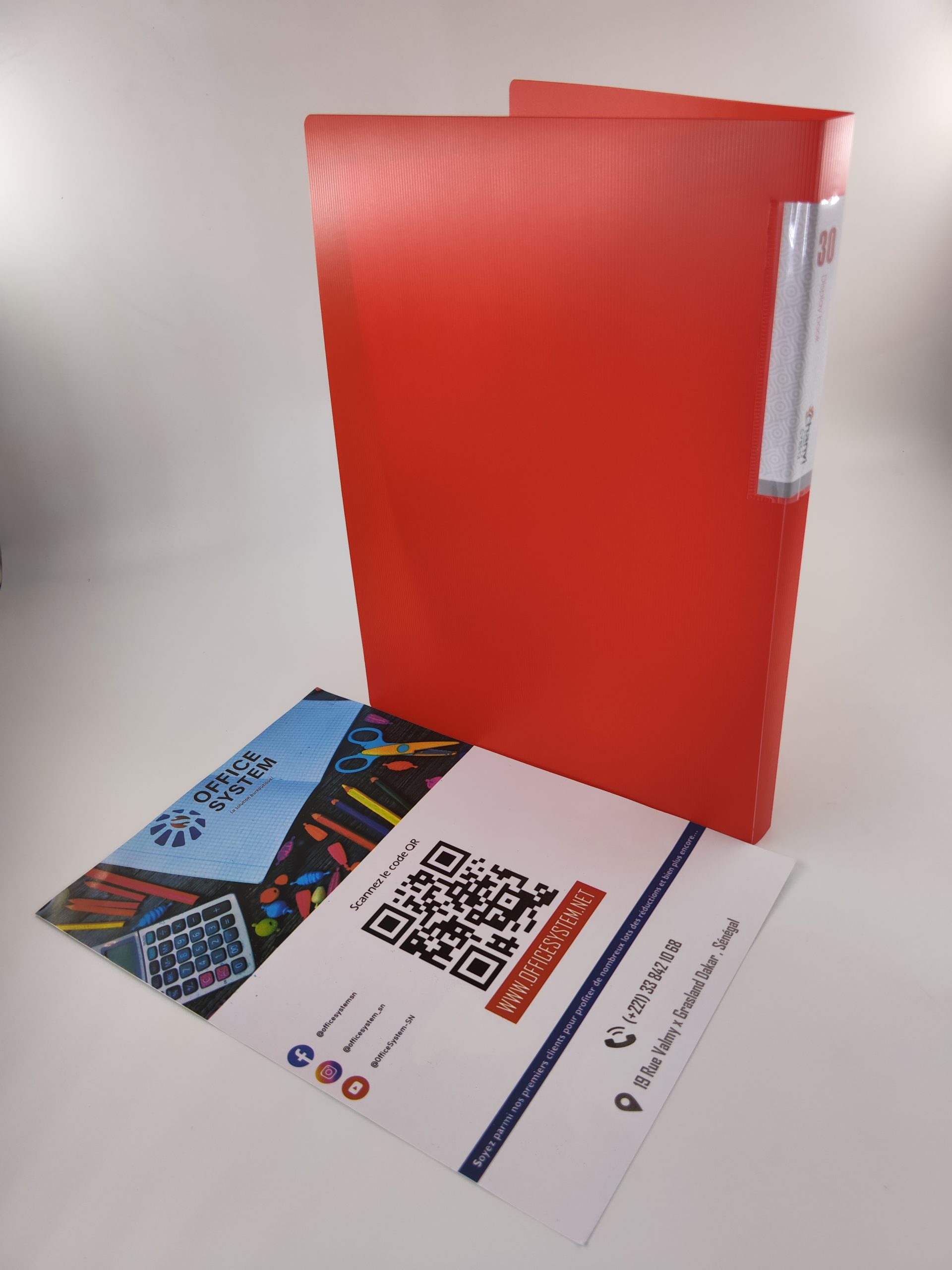 Lutin porte document 30 pochettes A4 60 vues Chanyi CY8513 – Image 7
