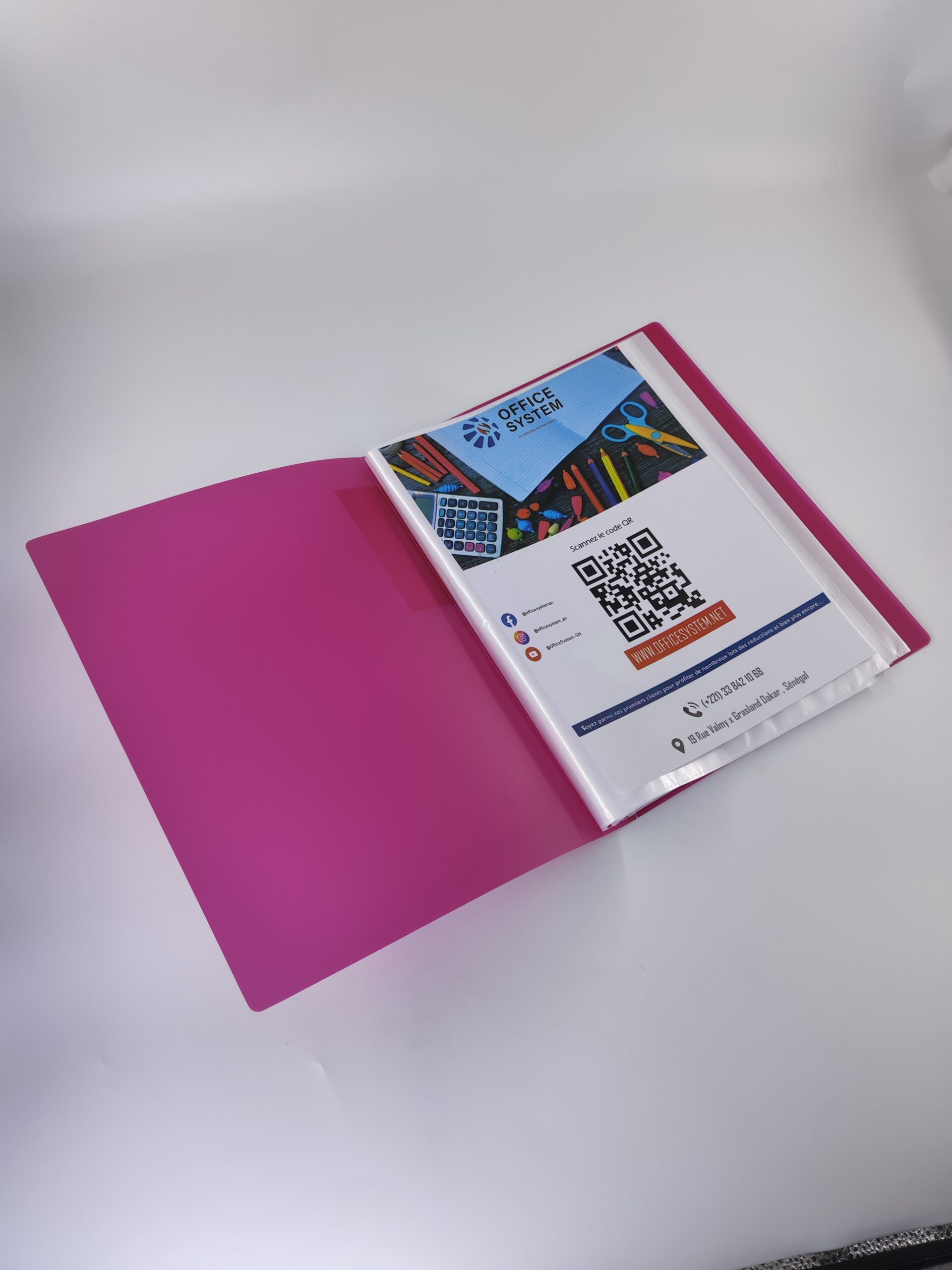 Lutin porte document 40 pochettes A4 80 vues Chanyi CY8514 – Image 12