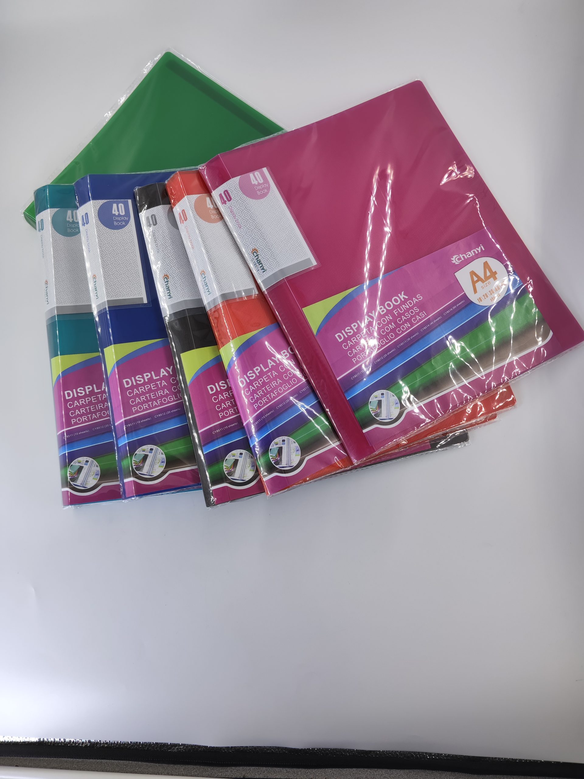 Lutin porte document 40 pochettes A4 80 vues Chanyi CY8514 – Image 2