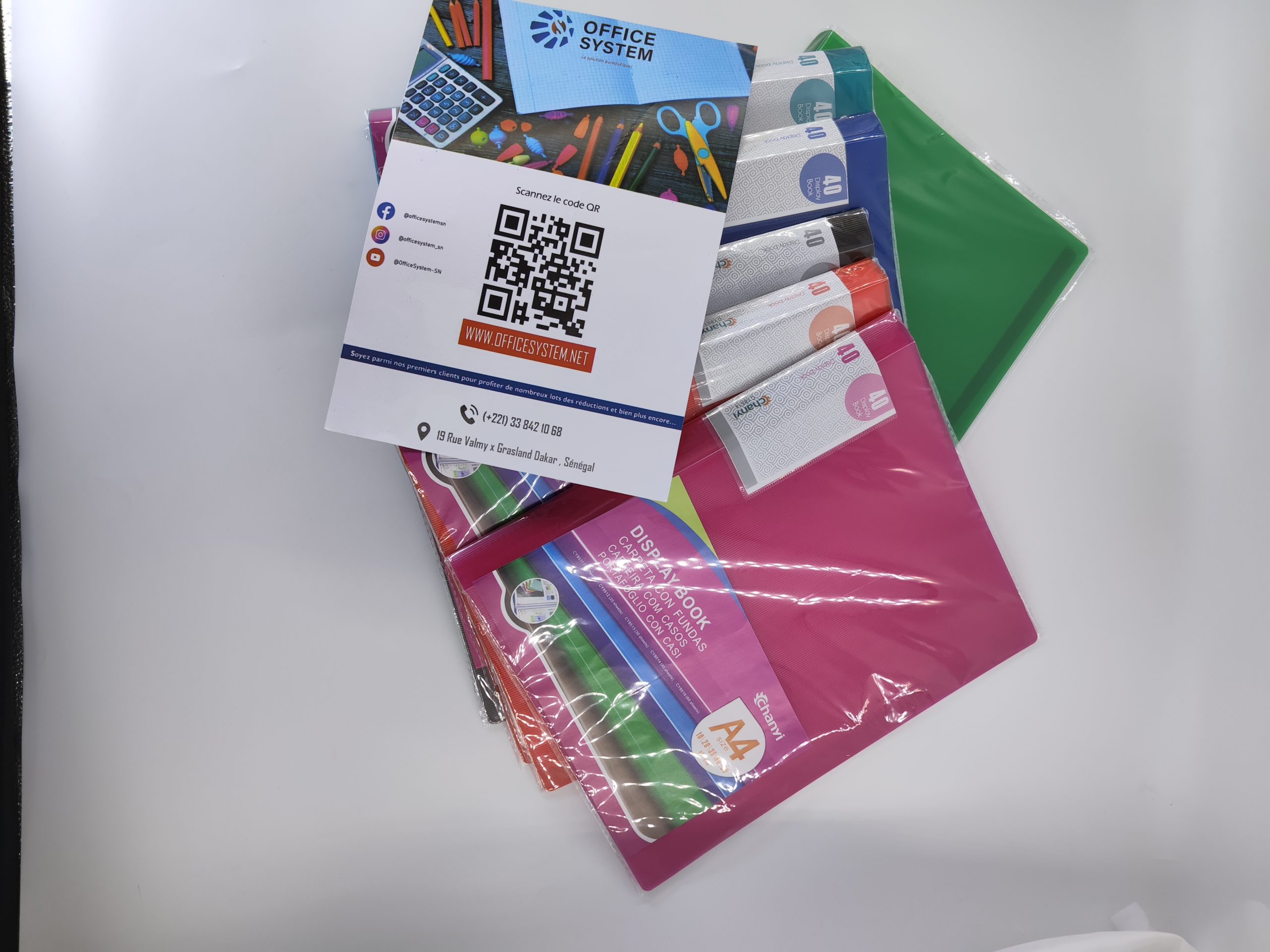 Lutin porte document 60 pochettes A4 120 vues Chanyi CY8516 – Image 14