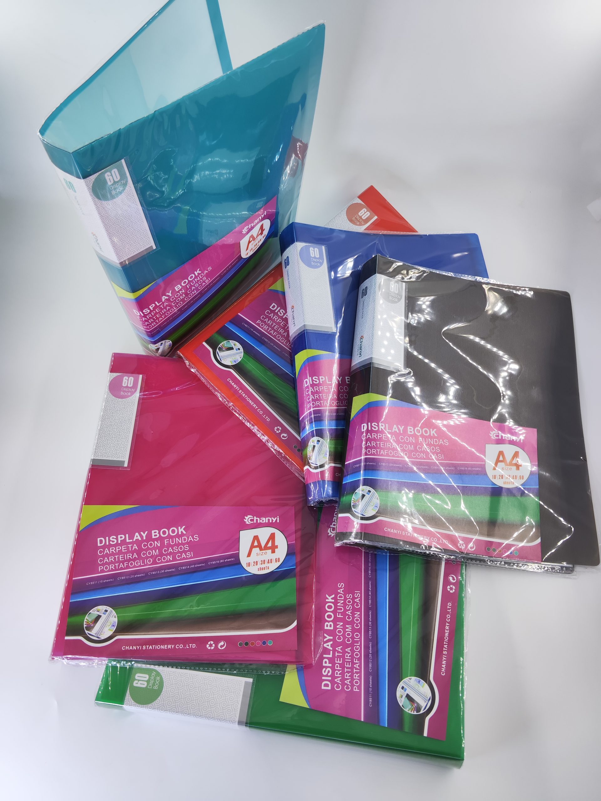 Lutin porte document 60 pochettes A4 120 vues Chanyi CY8516 – Image 2