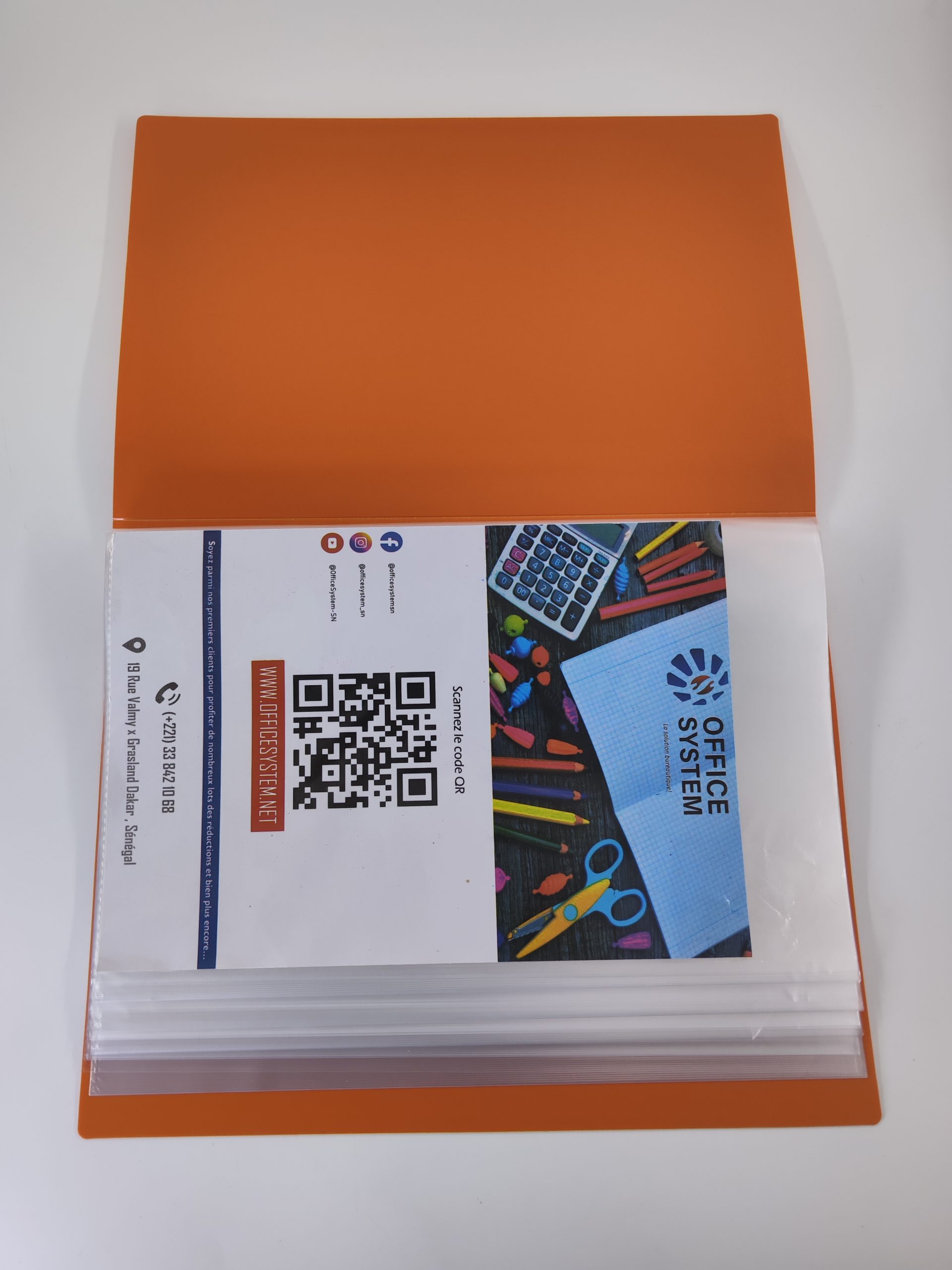 Lutin porte document 80 pochettes FC 160 vues Chanyi CYFC80AB – Image 5