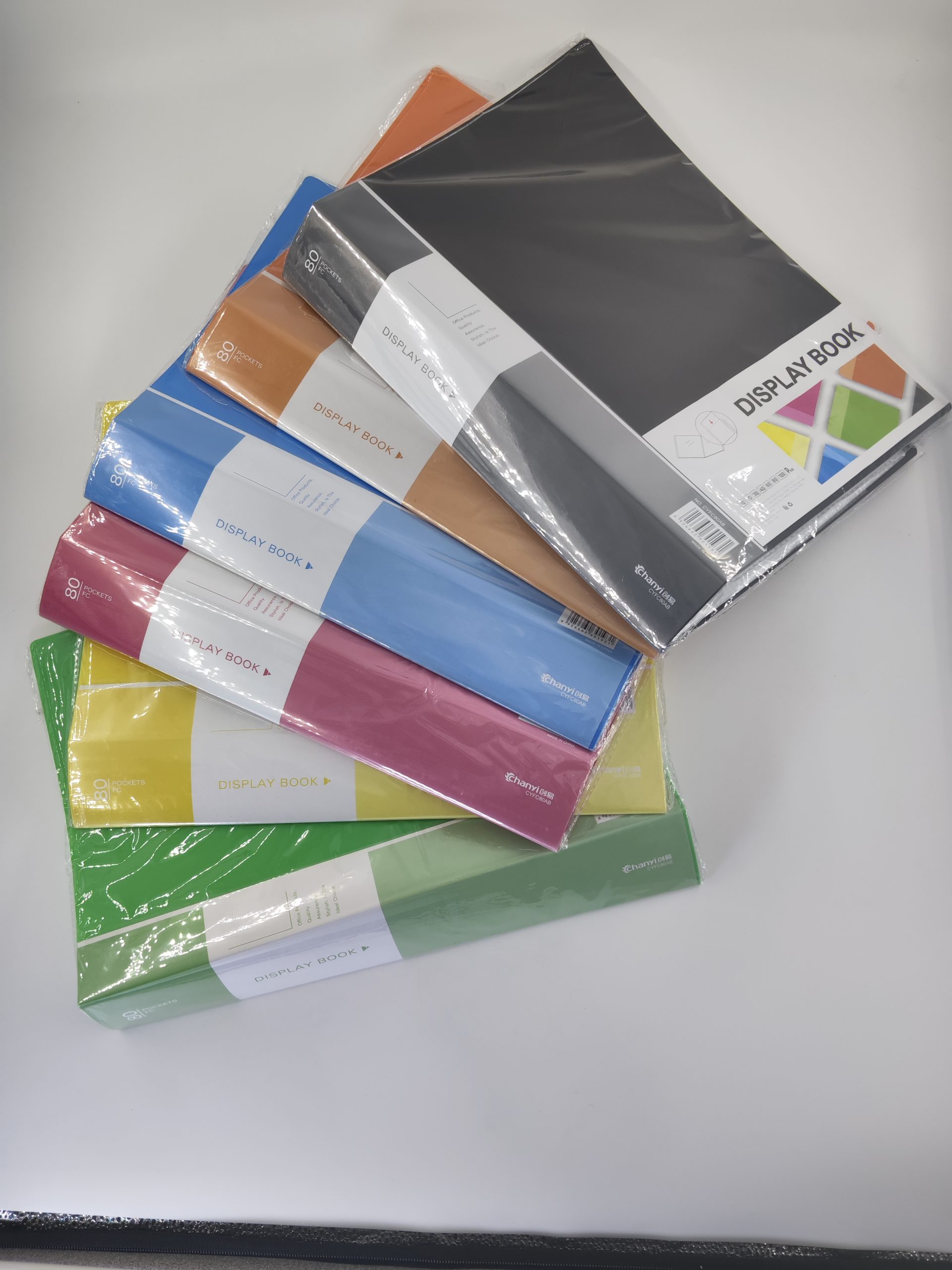 Lutin porte document 100 pochettes FC 200 vues Chanyi CYFC100AB – Image 10