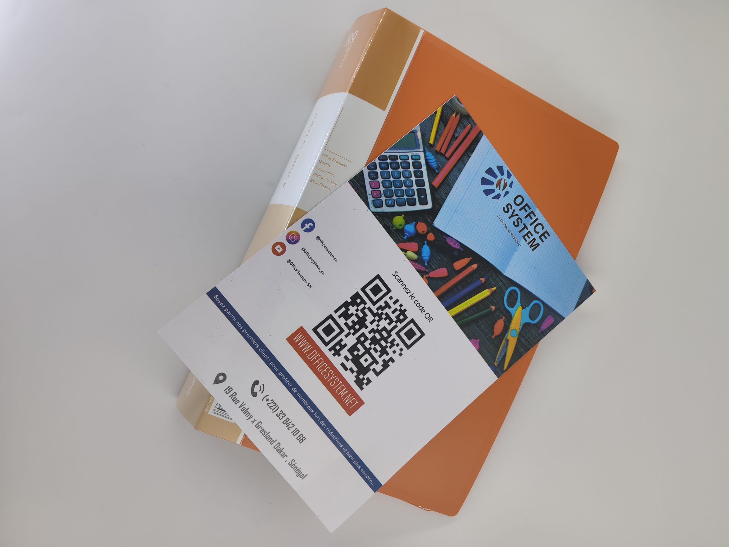 Lutin porte document 100 pochettes FC 200 vues Chanyi CYFC100AB