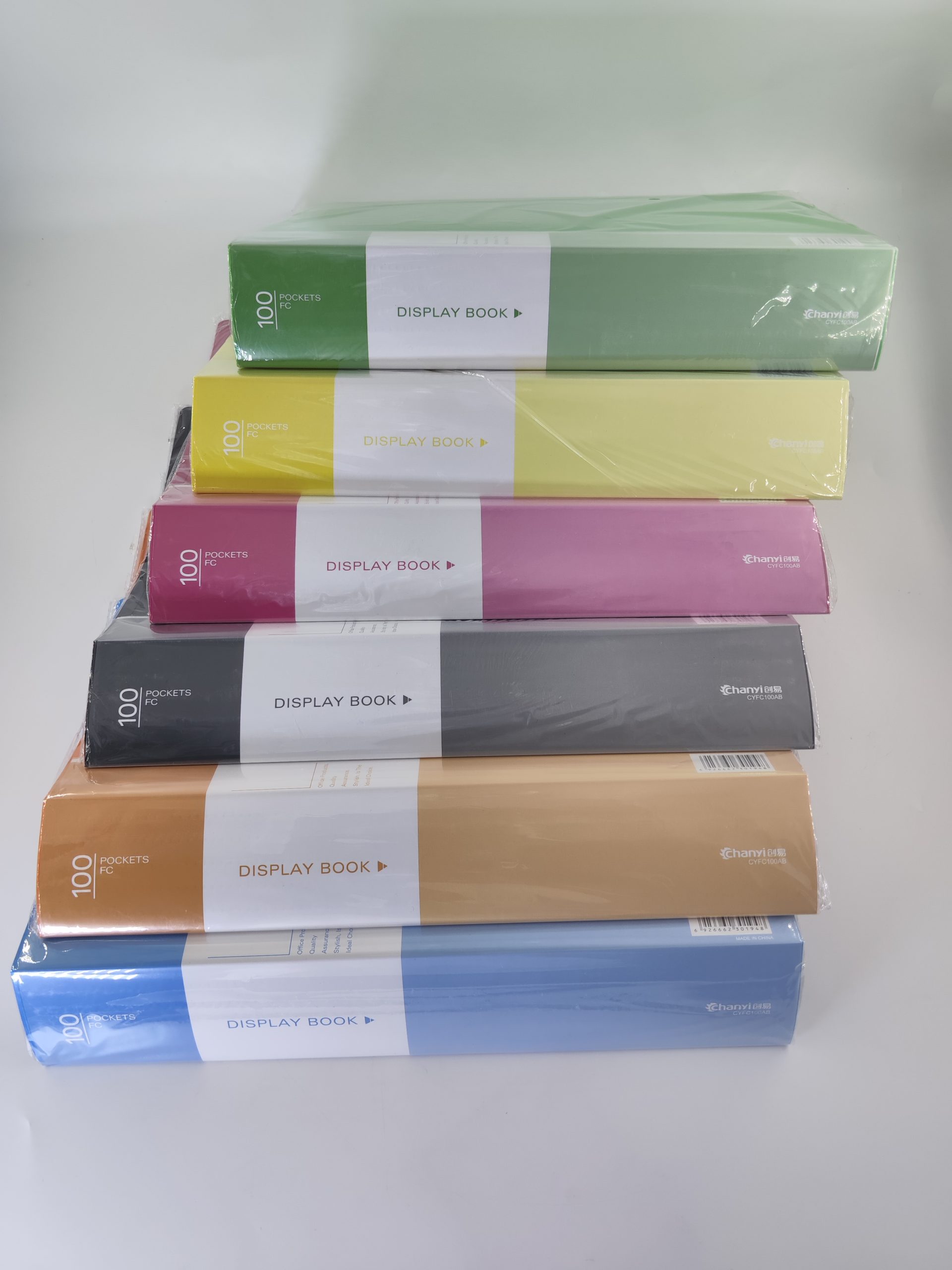 Lutin porte document 100 pochettes FC 200 vues Chanyi CYFC100AB – Image 9