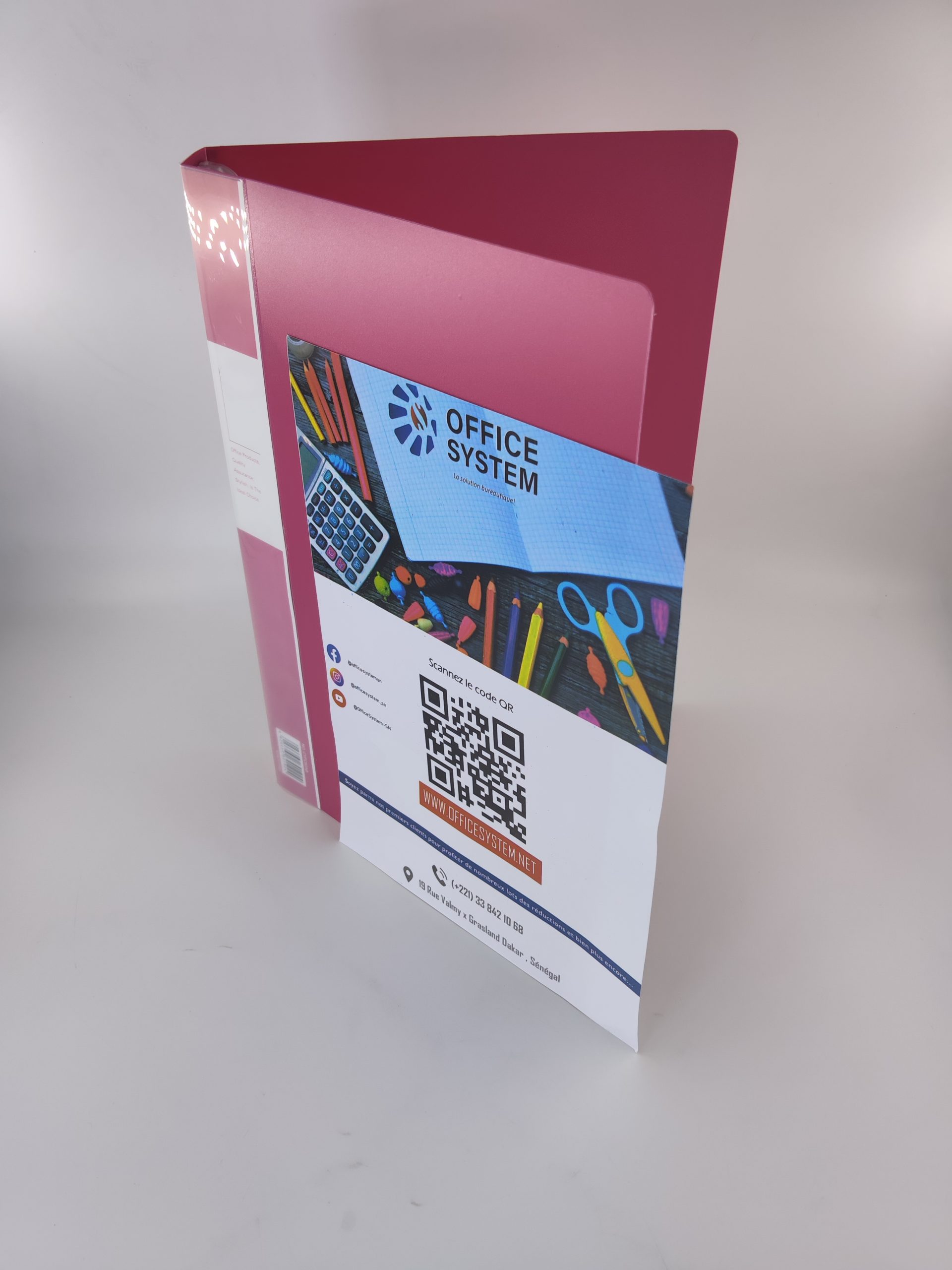 Lutin porte document 60 pochettes FC 120 vues Chanyi CYFC60AB – Image 13