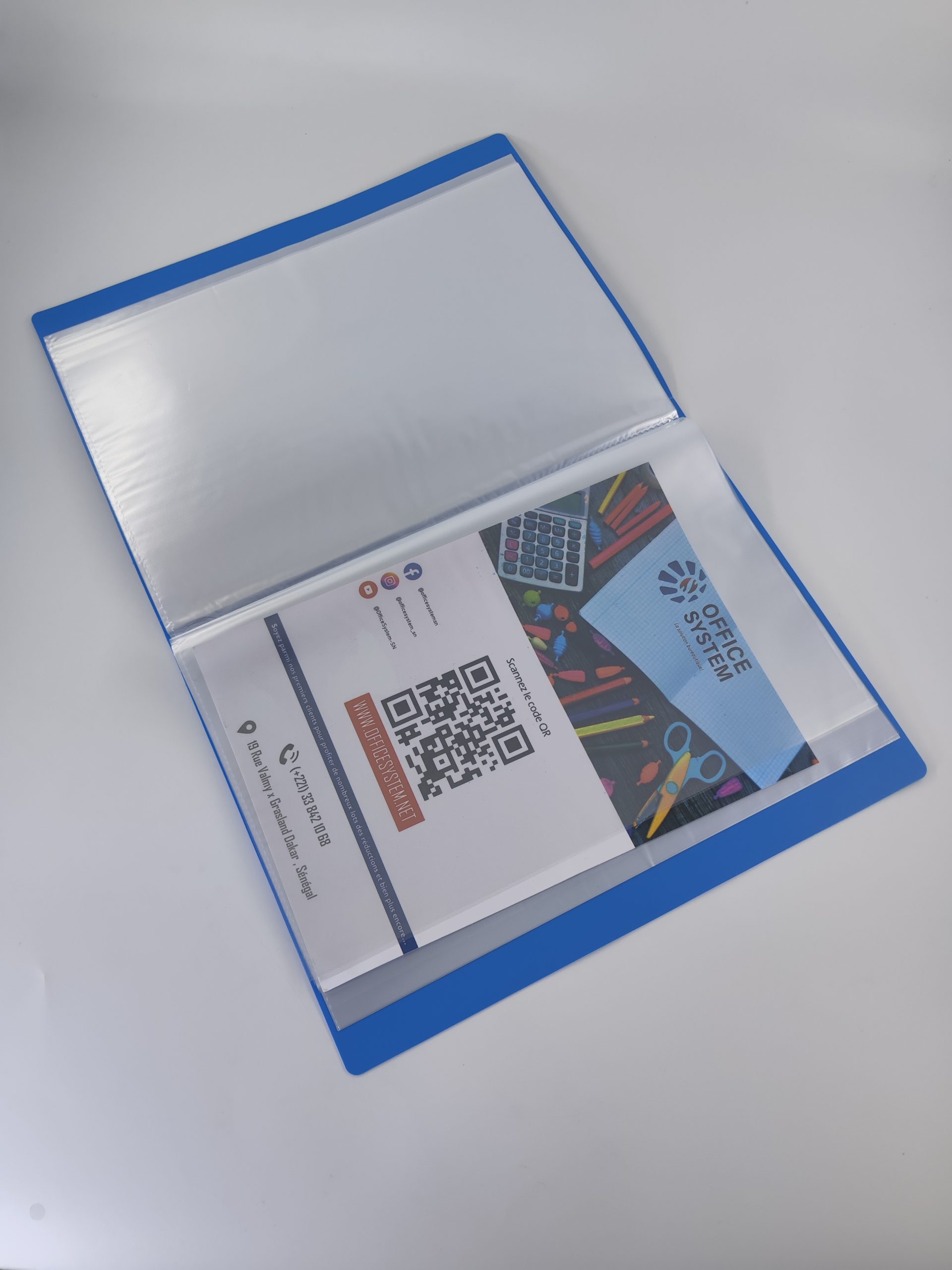 Lutin porte document 60 pochettes FC 120 vues Chanyi CYFC60AB – Image 12