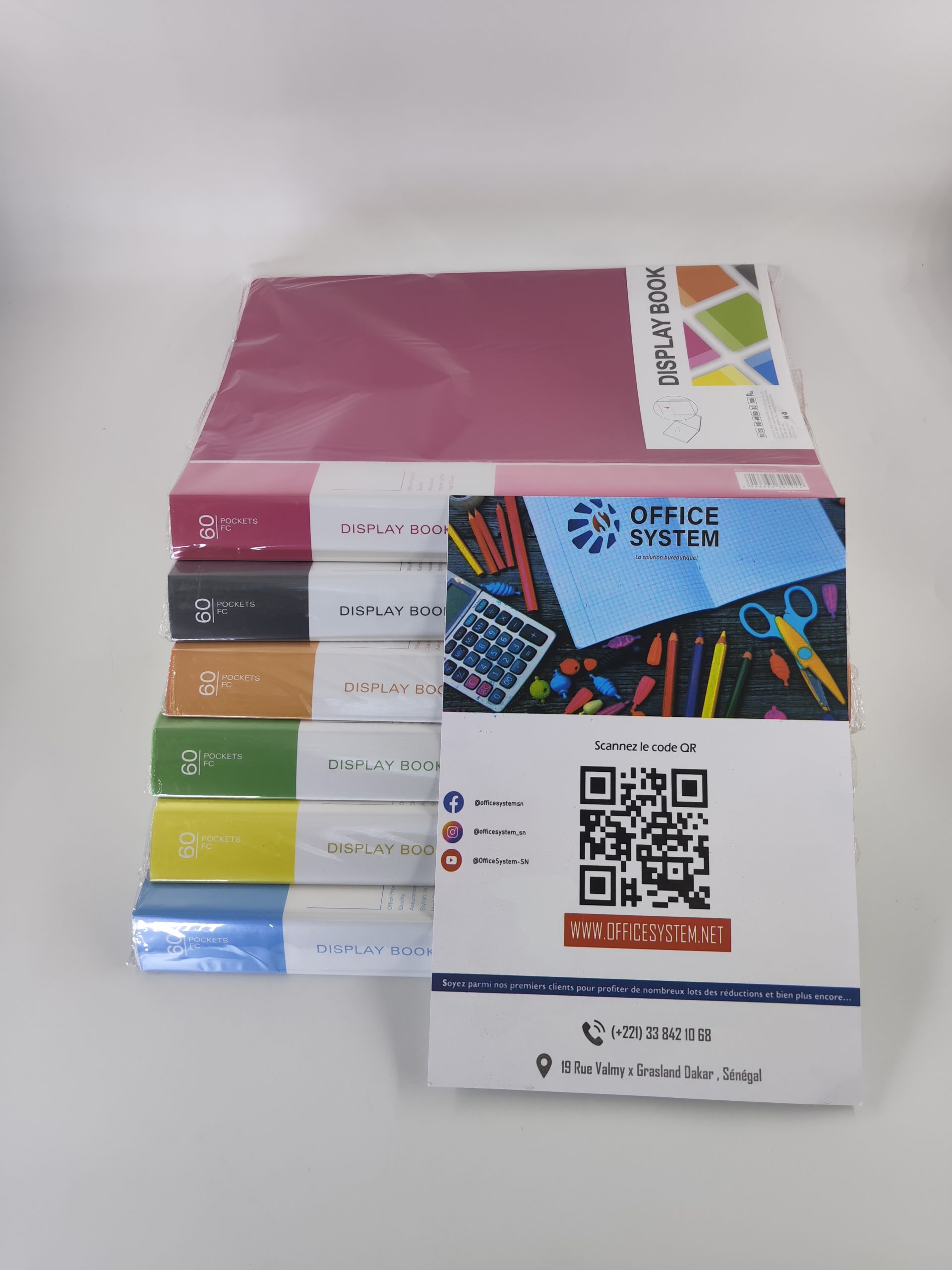 Lutin porte document 60 pochettes FC 120 vues Chanyi CYFC60AB – Image 2