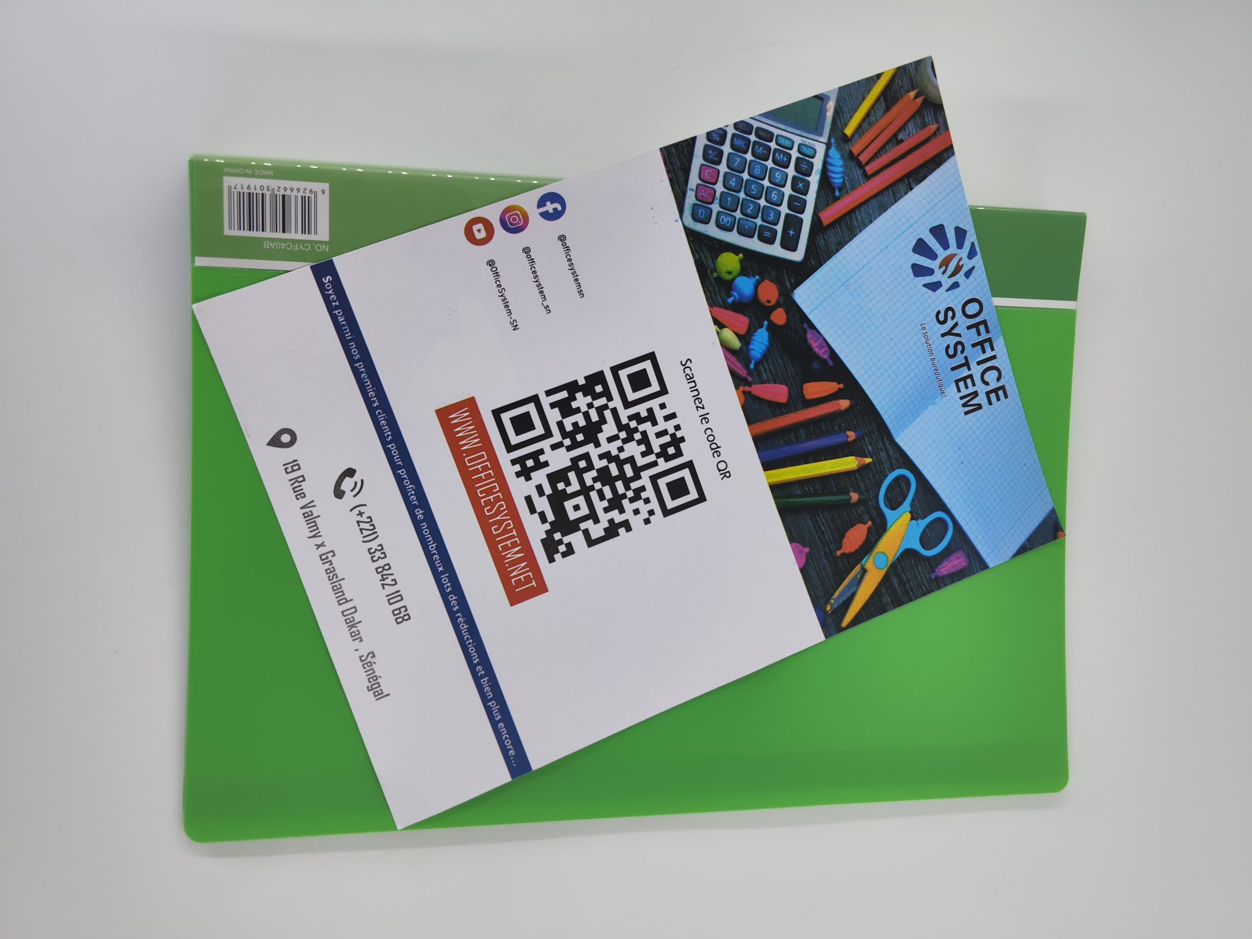 Lutin porte document 40 pochettes FC 80 vues Chanyi CYFC40AB