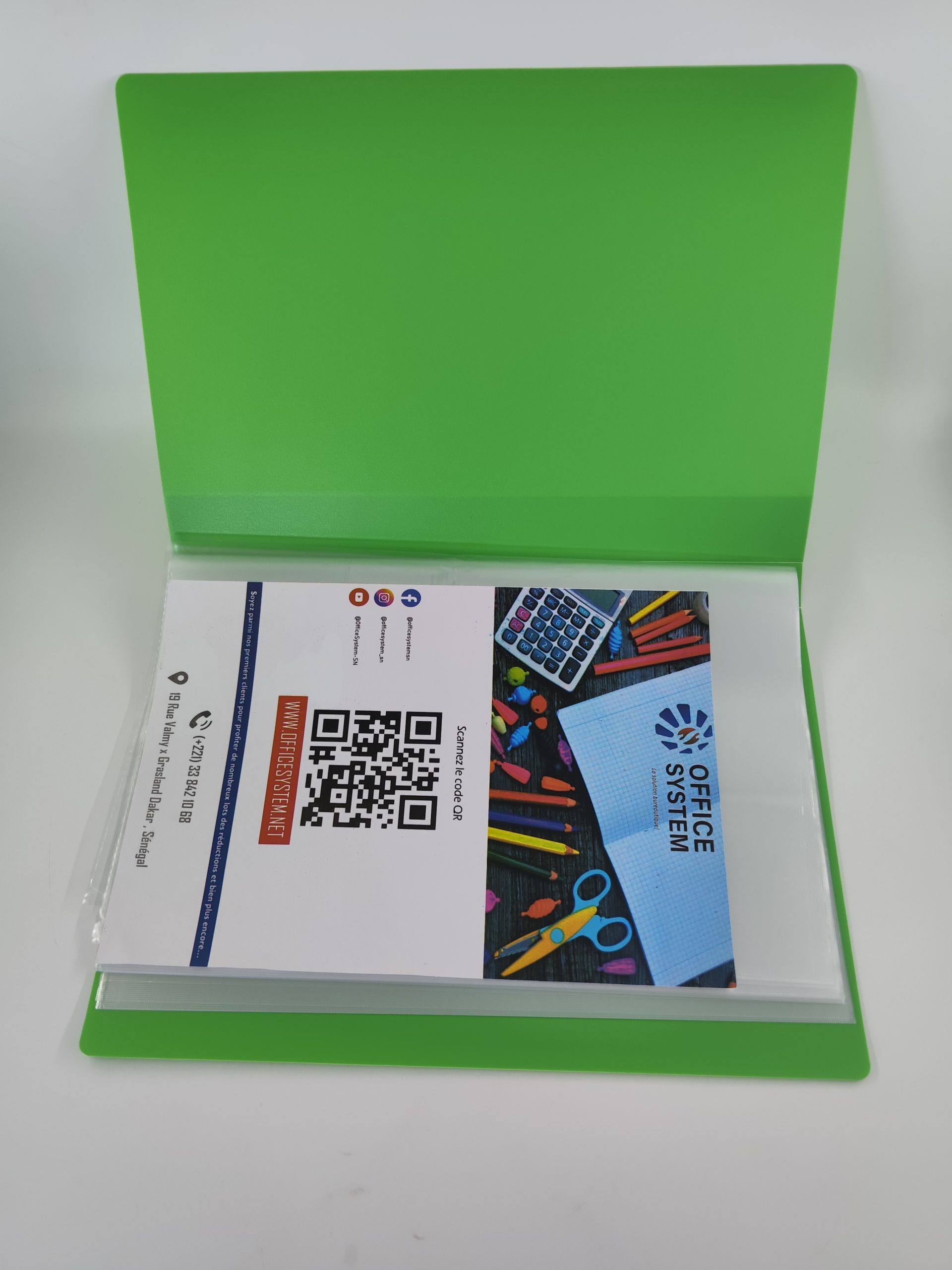 Lutin porte document 40 pochettes FC 80 vues Chanyi CYFC40AB – Image 8