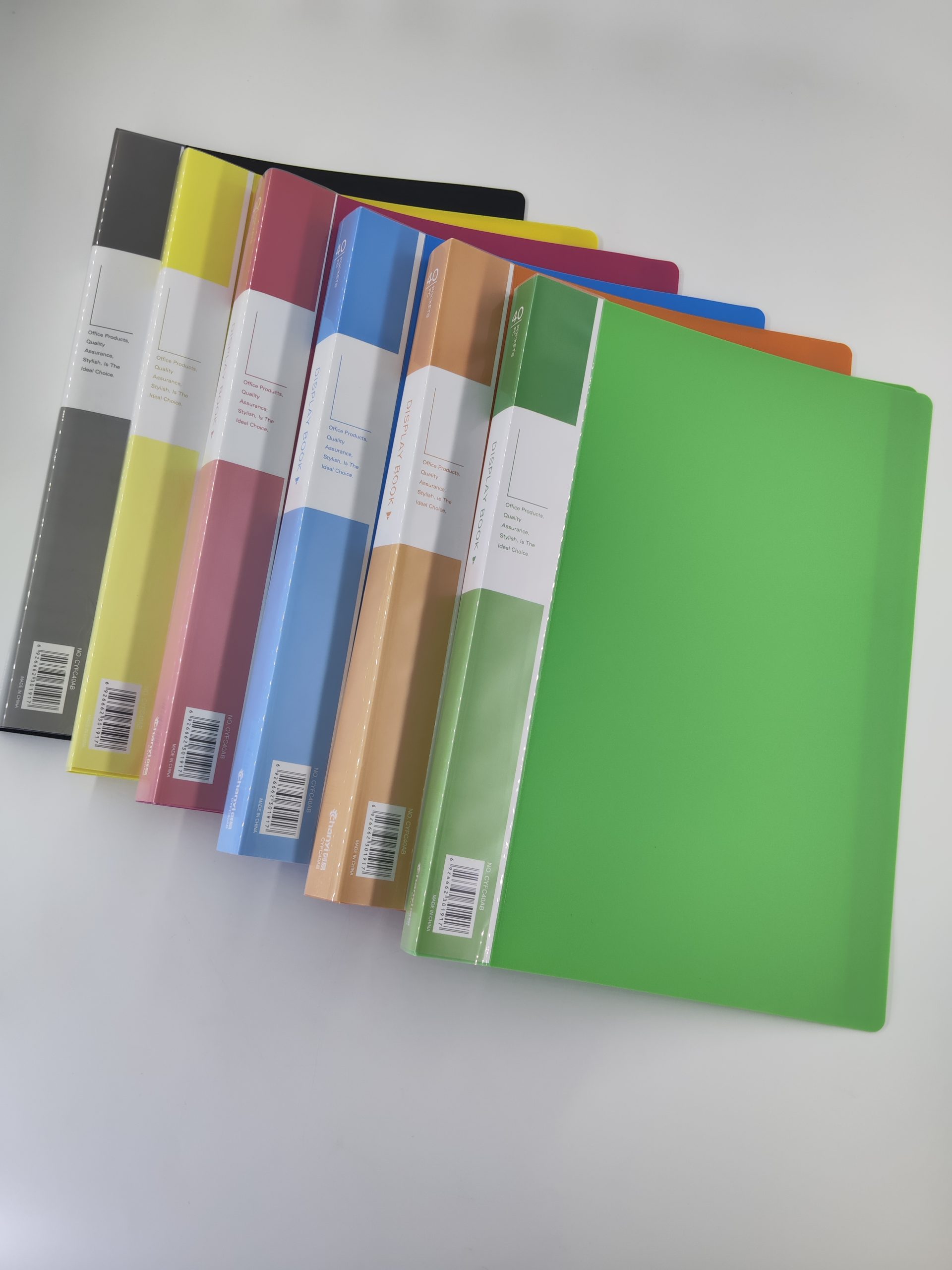 Lutin porte document 10 pochettes FC 20 vues Chanyi CYFC10AB – Image 2
