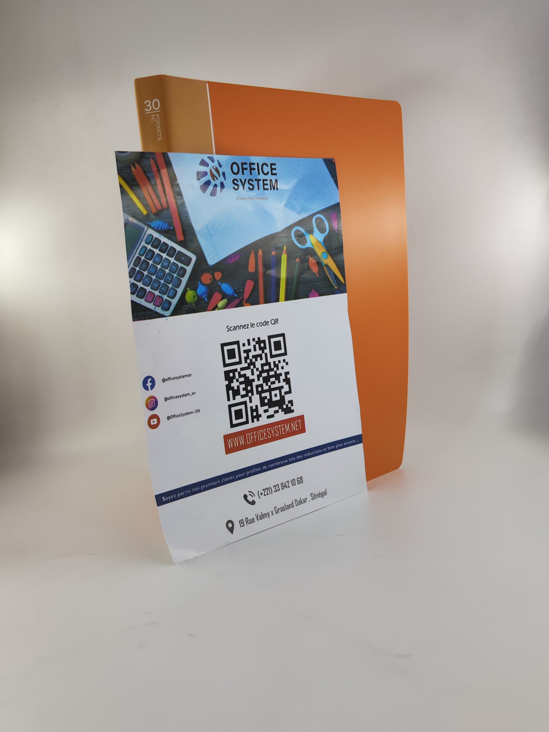 Lutin porte document 30 pochettes FC 60 vues Chanyi CYFC30AB – Image 11