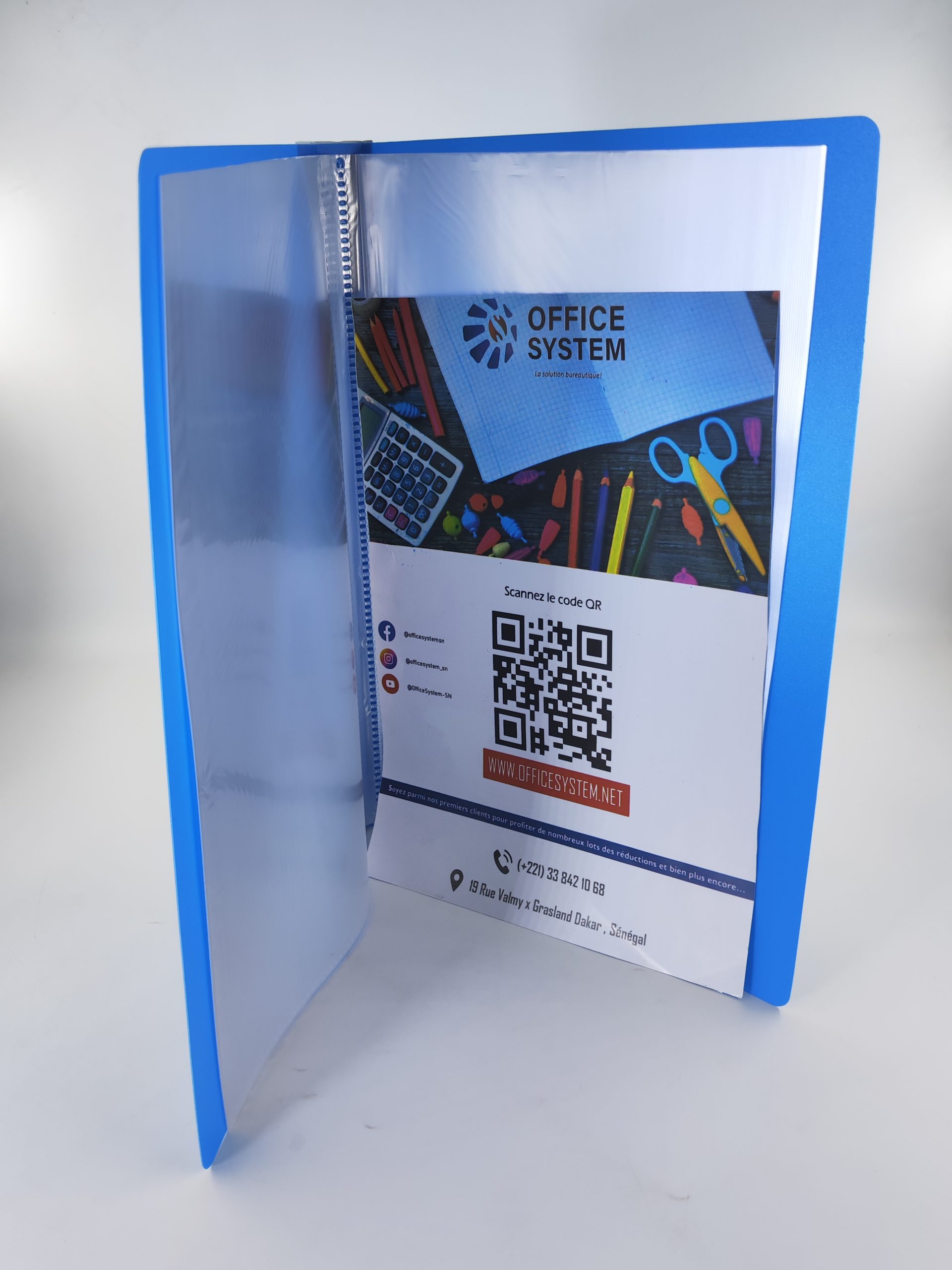 Lutin porte document 30 pochettes FC 60 vues Chanyi CYFC30AB – Image 10
