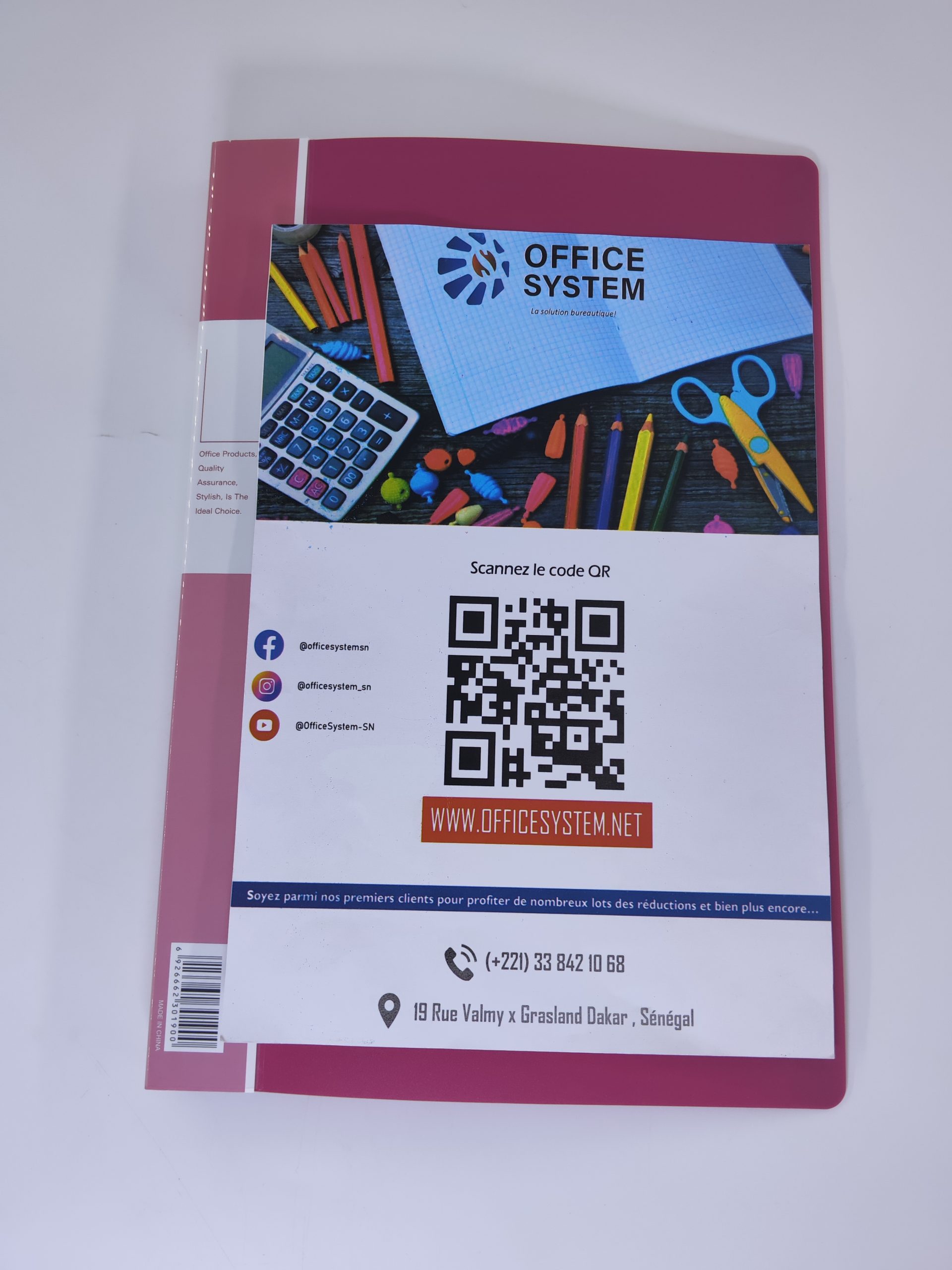 Lutin porte document 30 pochettes FC 60 vues Chanyi CYFC30AB – Image 4