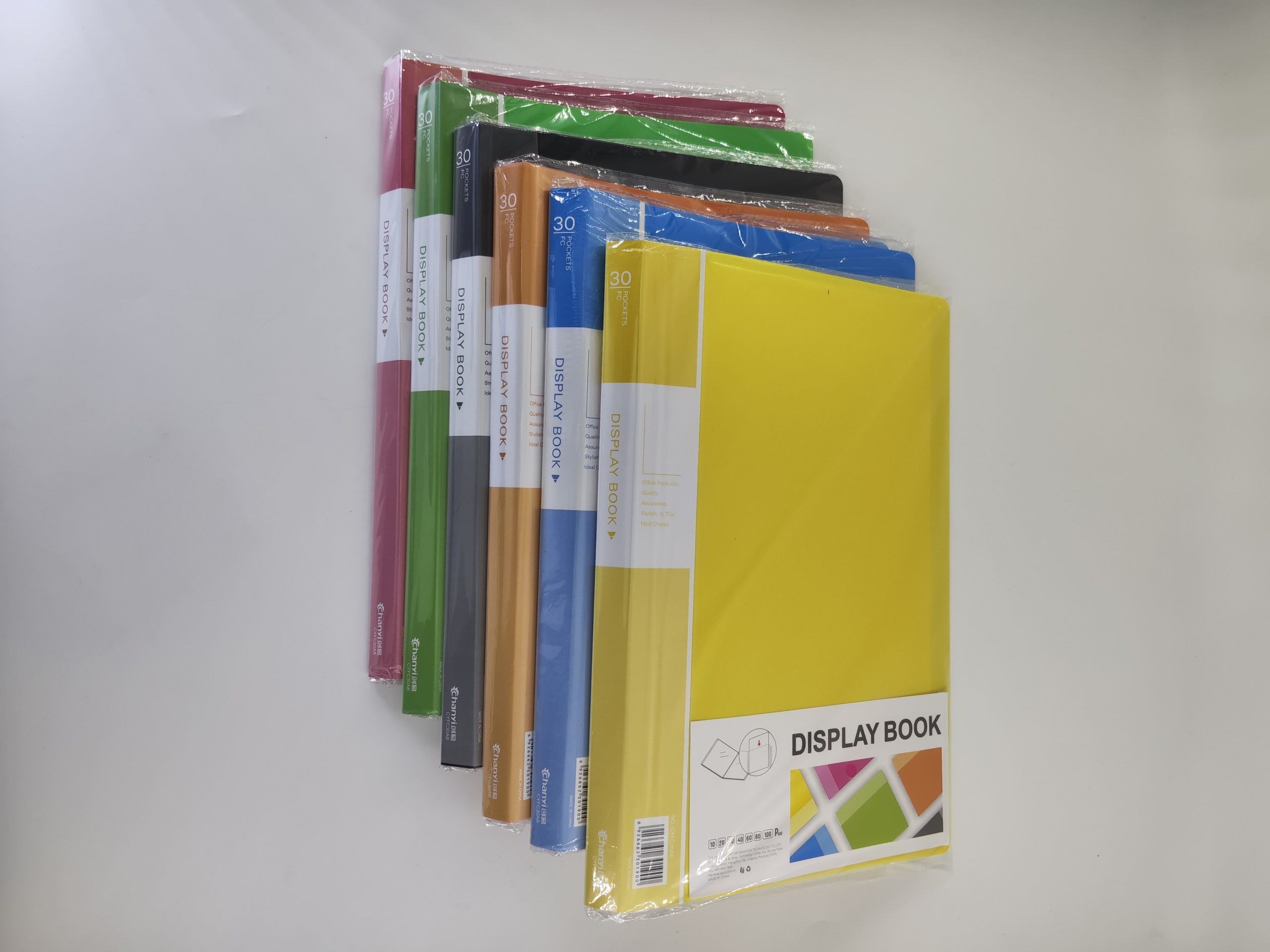 Lutin porte document 30 pochettes FC 60 vues Chanyi CYFC30AB – Image 2
