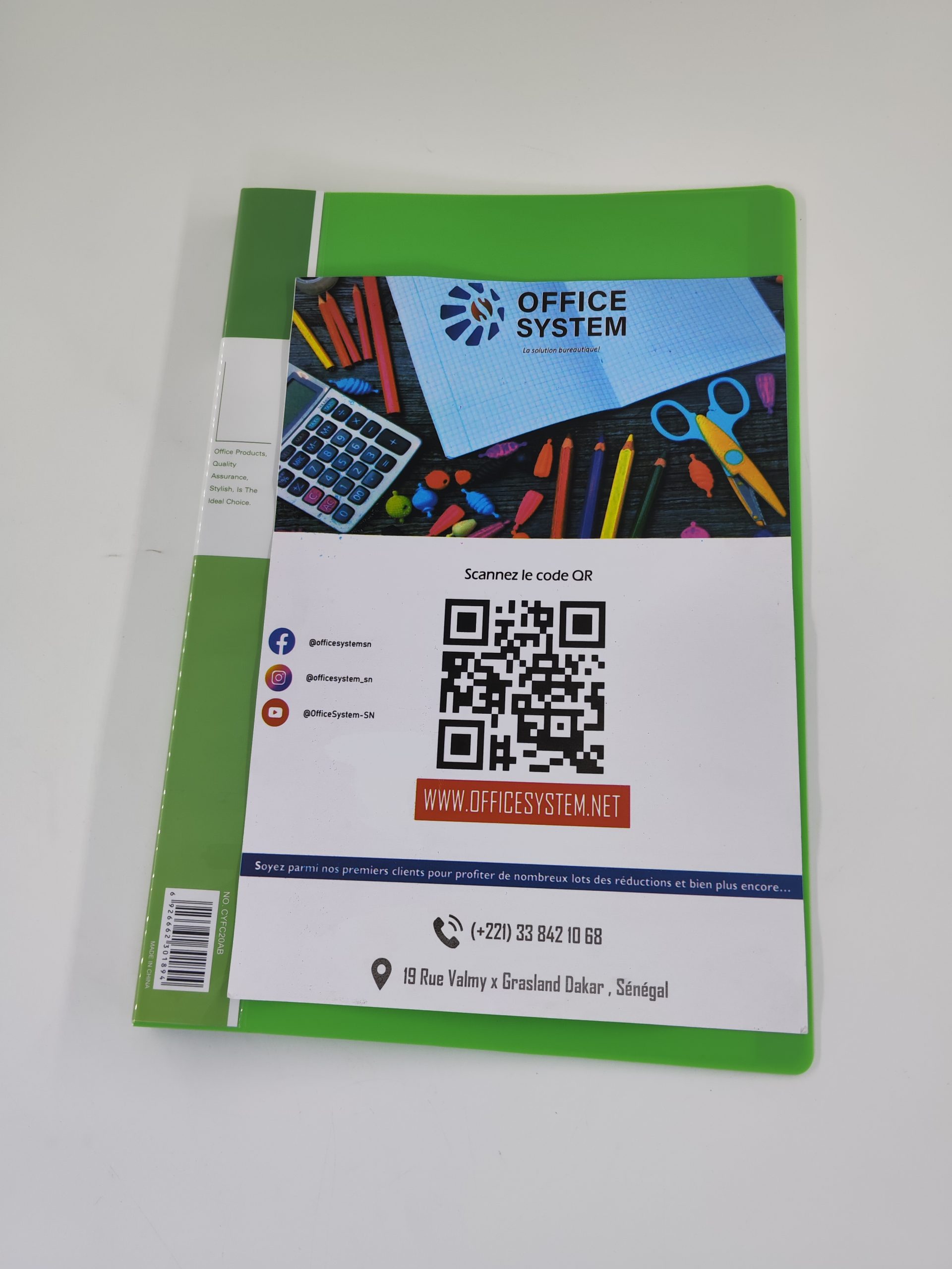 Lutin porte document 20 pochettes FC 40 vues Chanyi CYFC20AB – Image 12