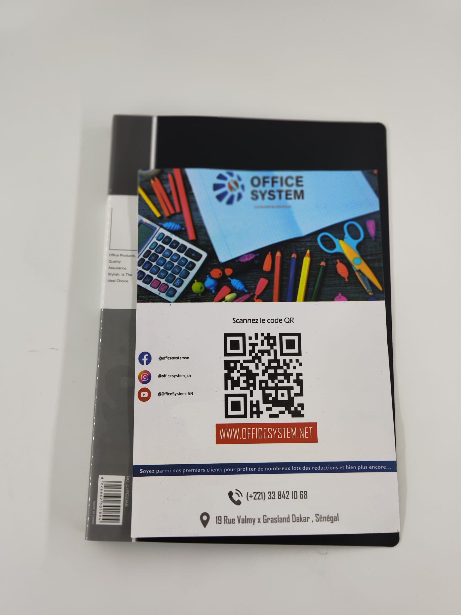 Lutin porte document 10 pochettes FC 20 vues Chanyi CYFC10AB – Image 8