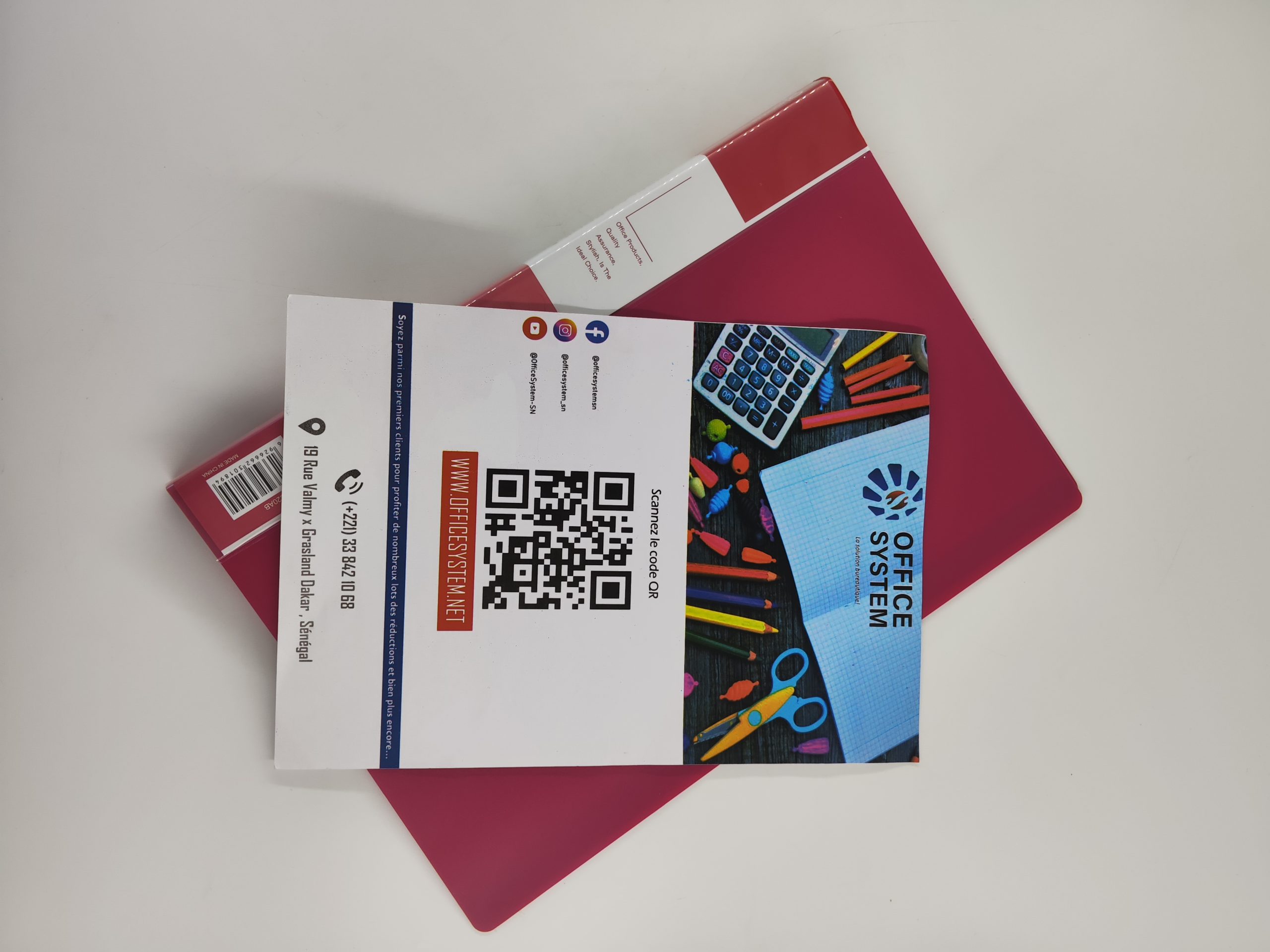 Lutin porte document 10 pochettes FC 20 vues Chanyi CYFC10AB – Image 6