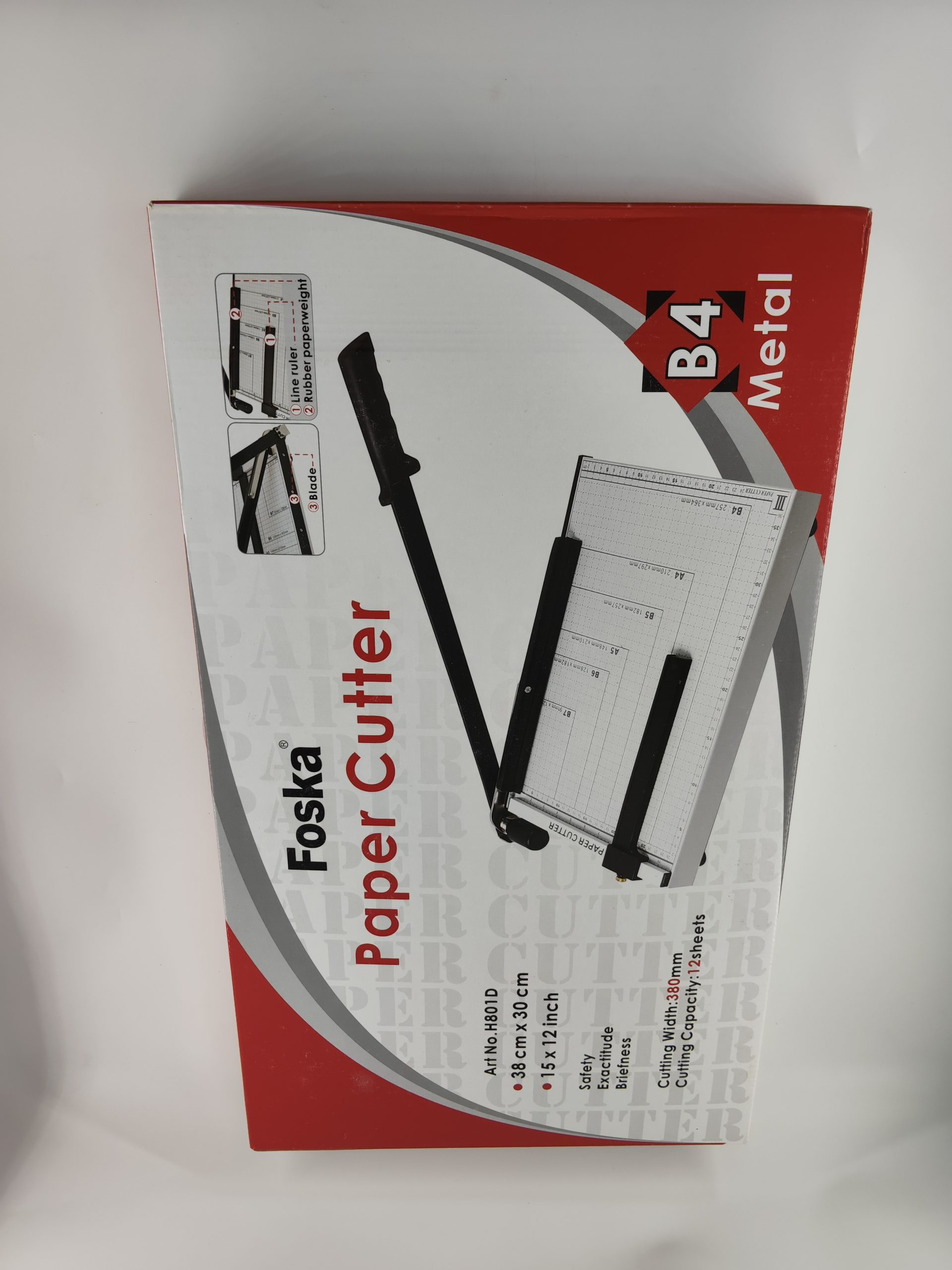Coupe papier A4 FOSKA H801C – Image 9