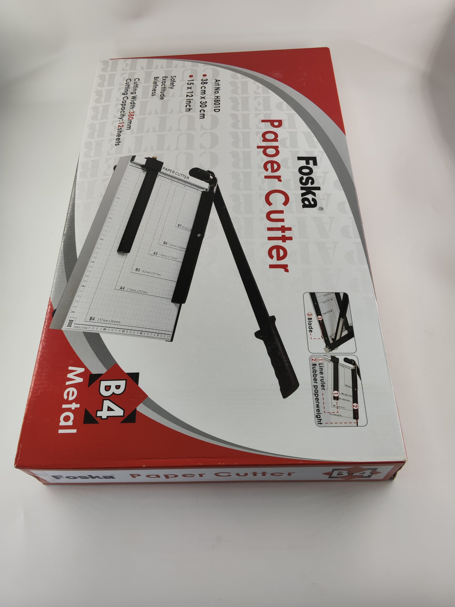 Coupe papier A4 FOSKA H801C – Image 8